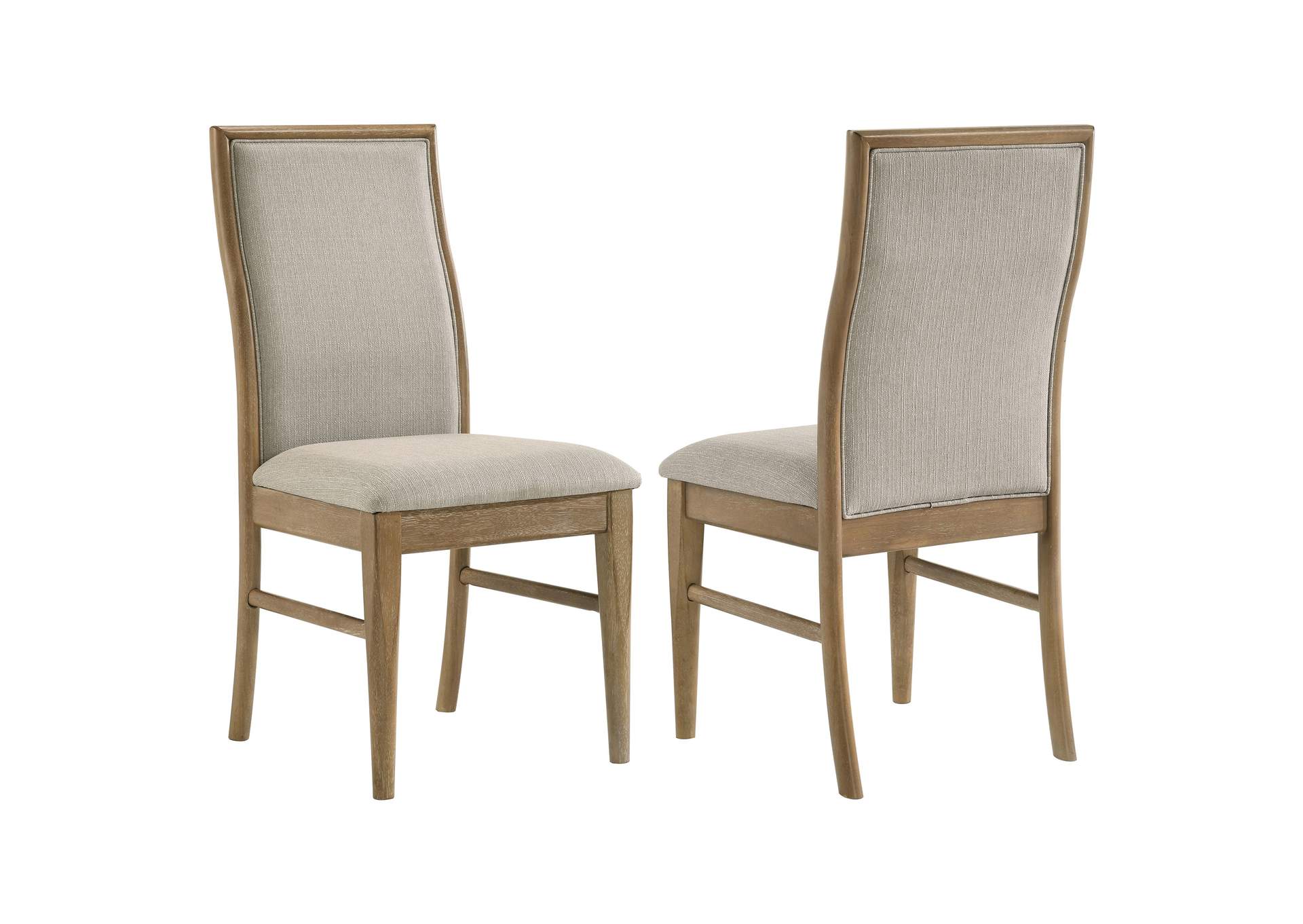 Adina Upholstered Dining Side Chair Barley (Set of 2)