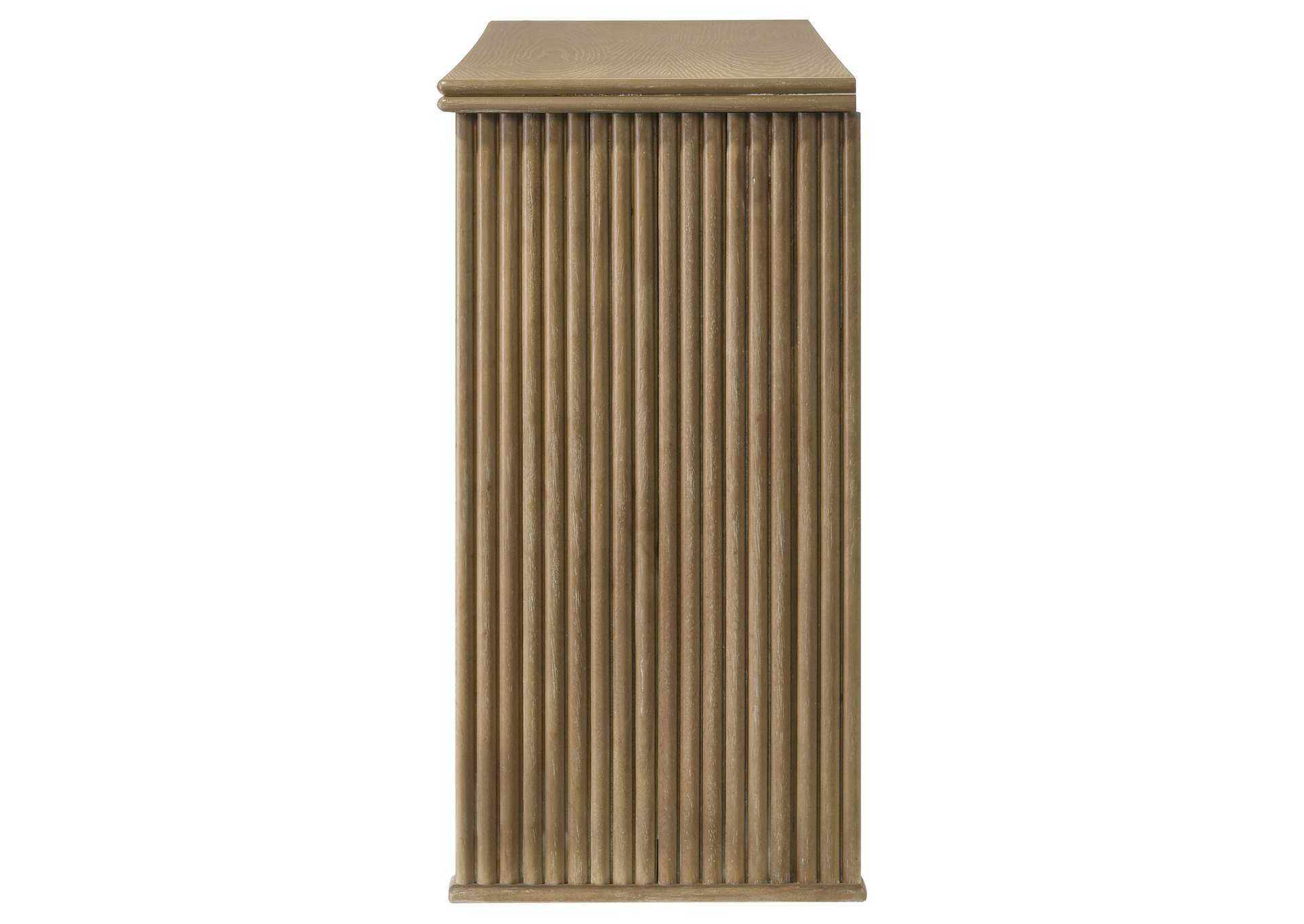 Adina 2-door 59-inch Dining Sideboard Server Distressed Light Brown