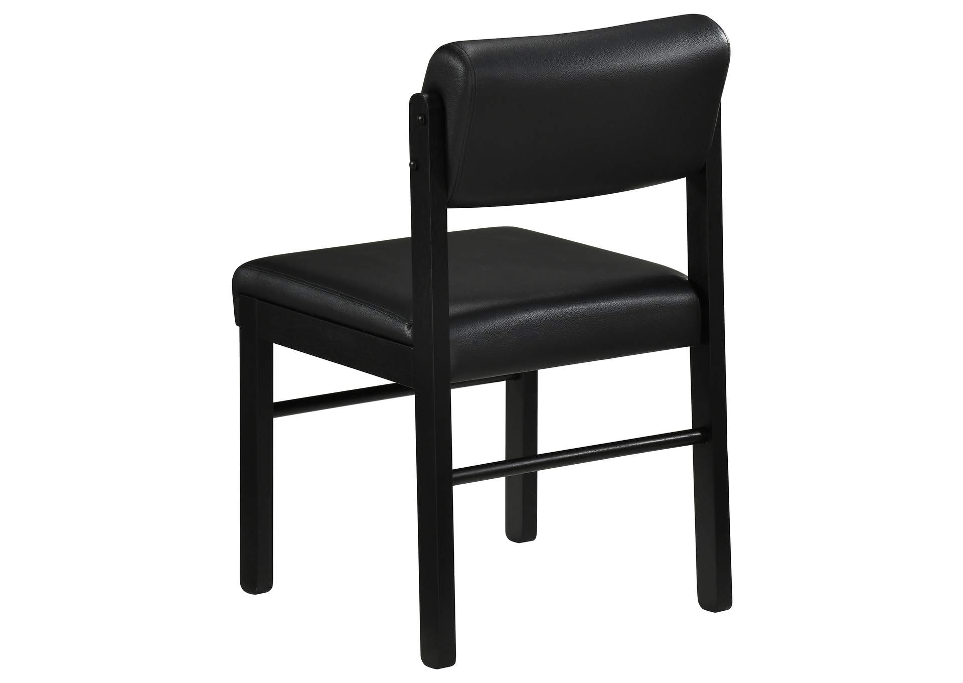Kehoe Upholstered Dining Side Chair Black (Set of 2) image 7