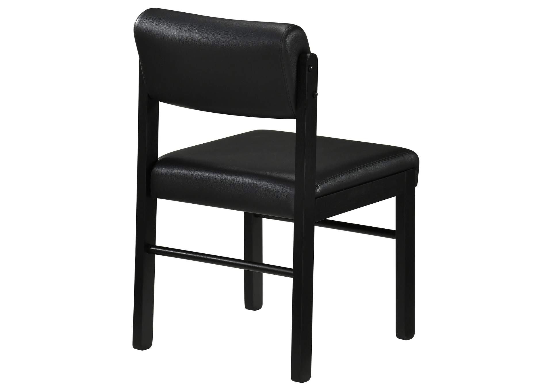 Kehoe Upholstered Dining Side Chair Black (Set of 2) image 8