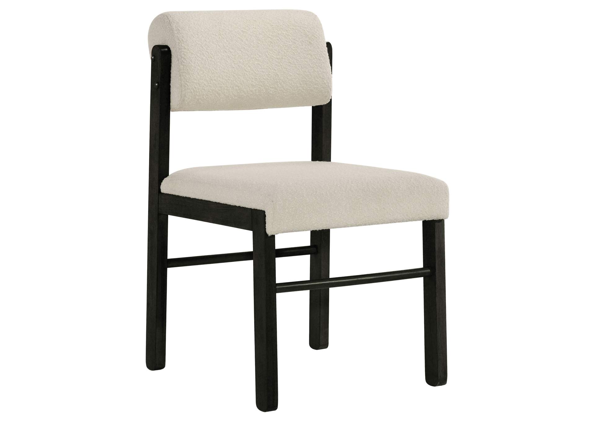 Hamlyn 5-piece Round Wood Dining Set Cream and Black image 5