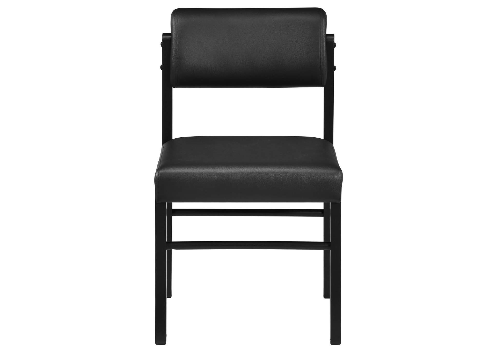 Hamlyn 5-piece Round Wood Dining Set Black image 6