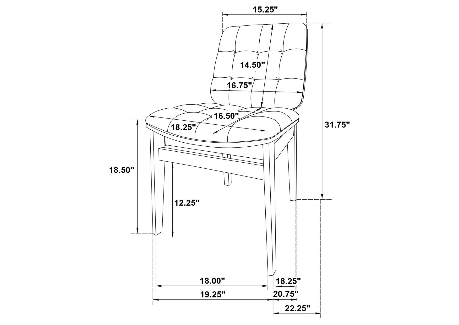 Hamlyn 5-piece Round Wood Dining Set Grey and Black image 12