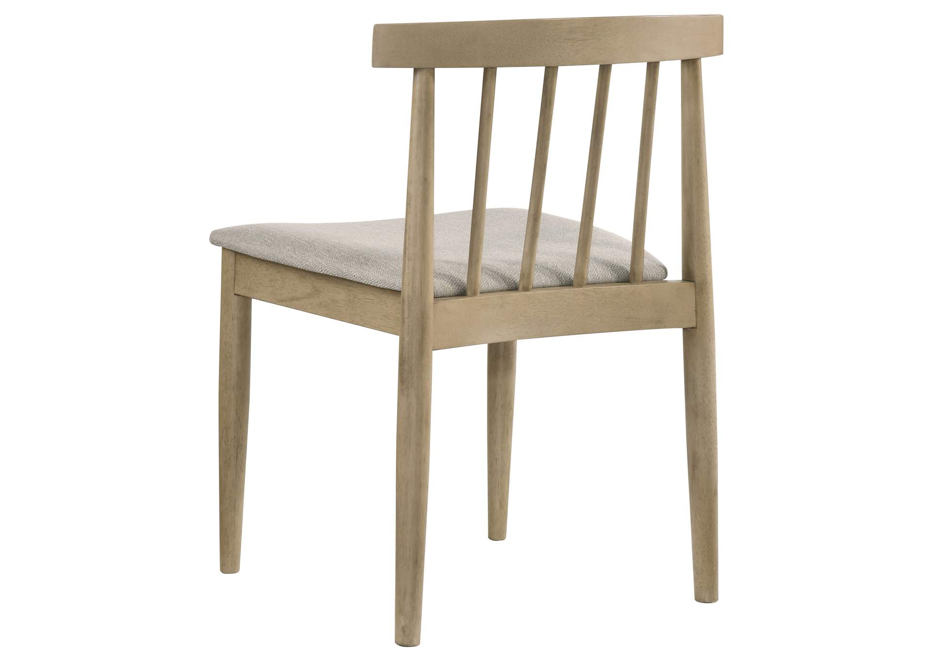 Hamlyn 5-piece Round Wood Dining Set Wheat and Natural Oak image 8