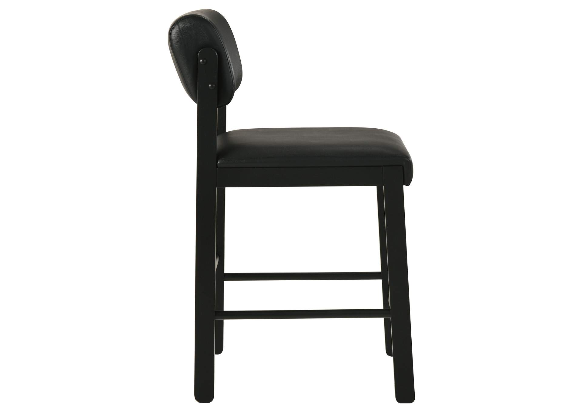 Hamlyn 5-piece Round Wood Counter Height Dining Set Black image 9