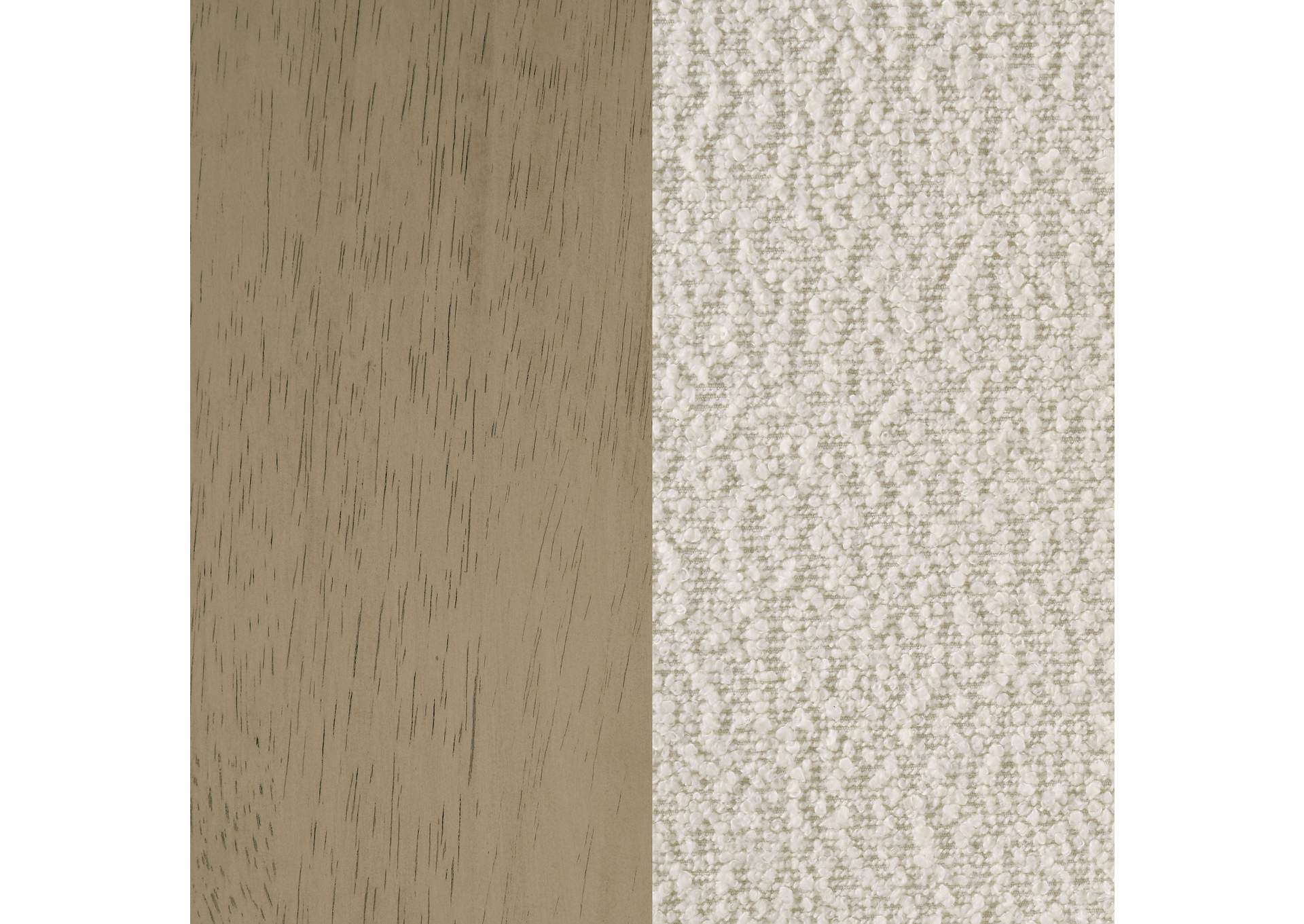 Kehoe Upholstered Counter Height Chair Cream and Natural Oak (Set of 2) image 12