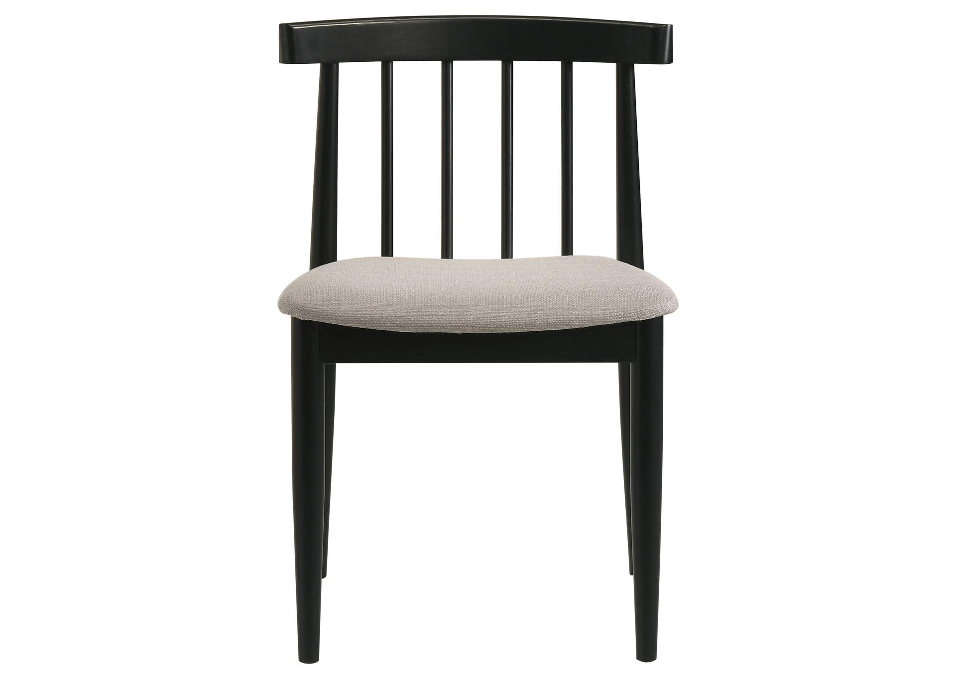 Strouse 5-piece Dining Set Wheat and Black image 8