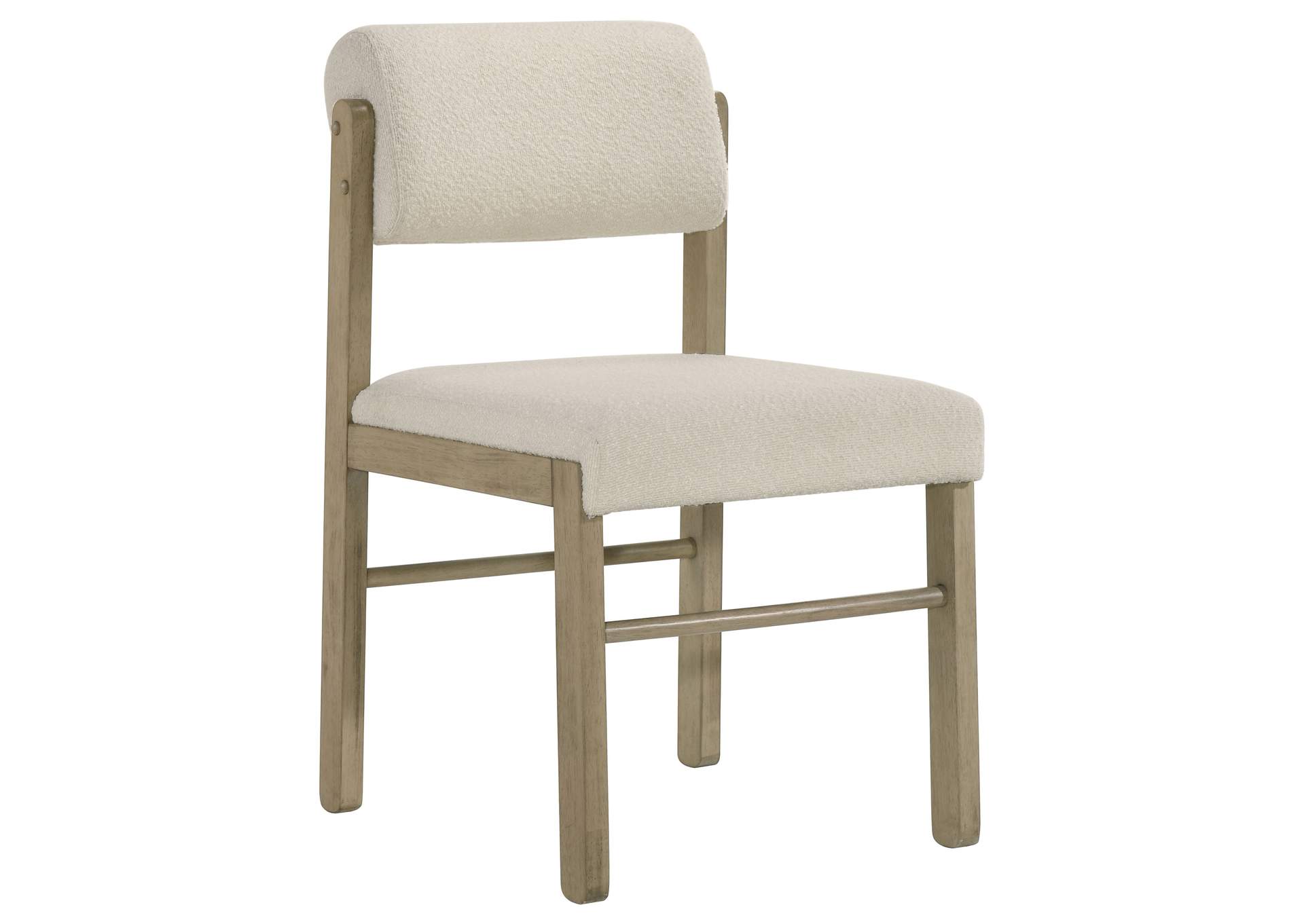 Strouse 5-piece Dining Set Cream and Natural Oak image 7