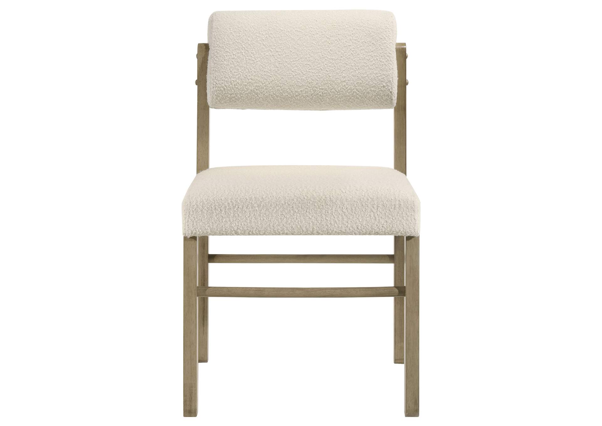 Strouse 5-piece Dining Set Cream and Natural Oak image 8