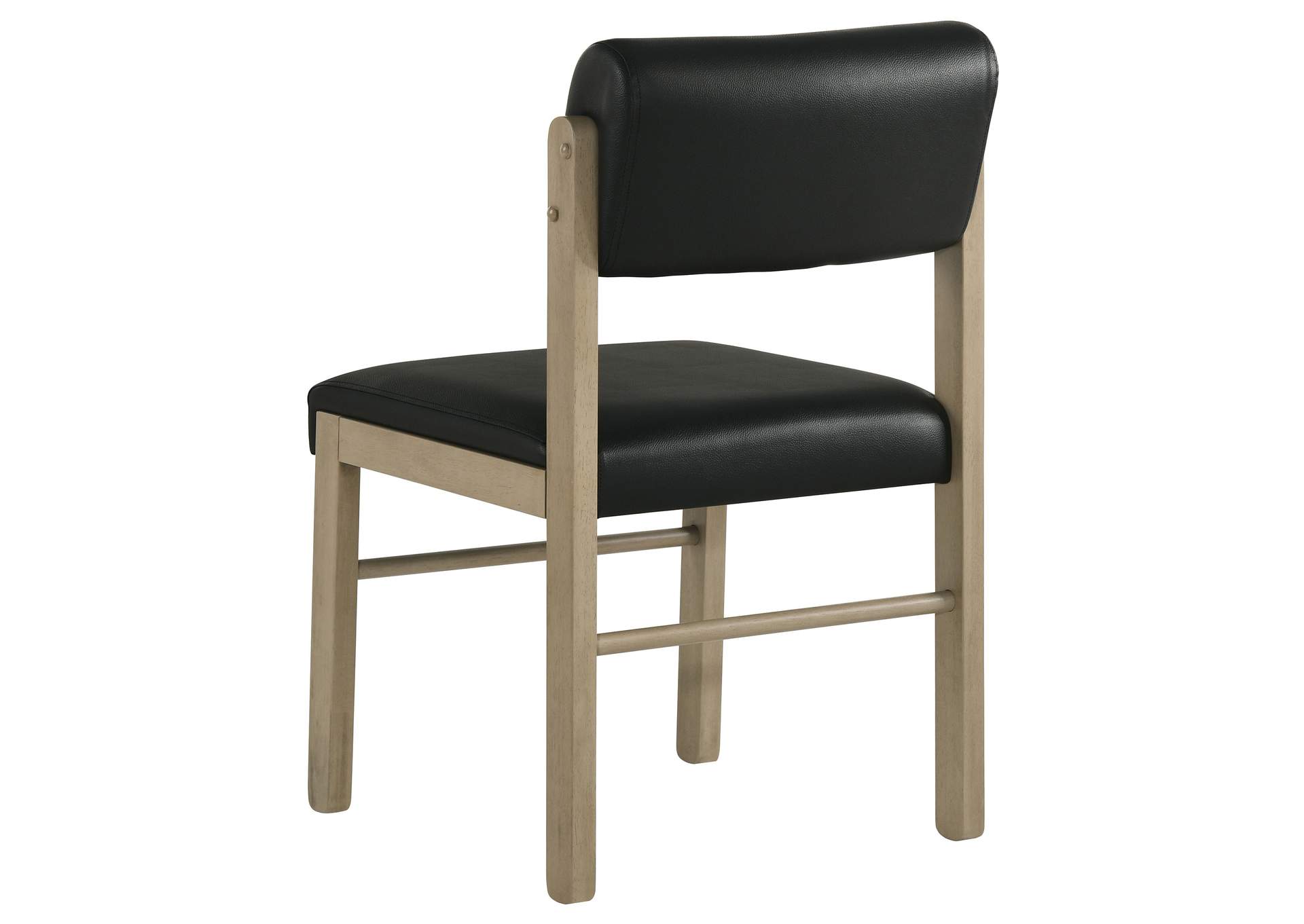 Strouse 5-piece Dining Set Black and Natural Oak image 9