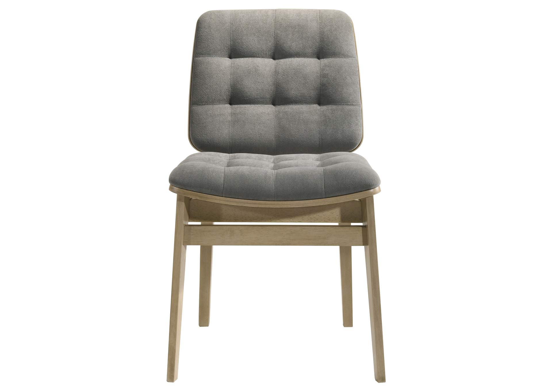 Strouse 5-piece Dining Set Grey and Natural Oak image 8