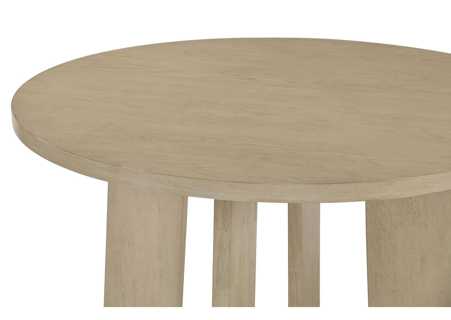 Strouse 5-piece Dining Set Grey and Natural Oak image 10