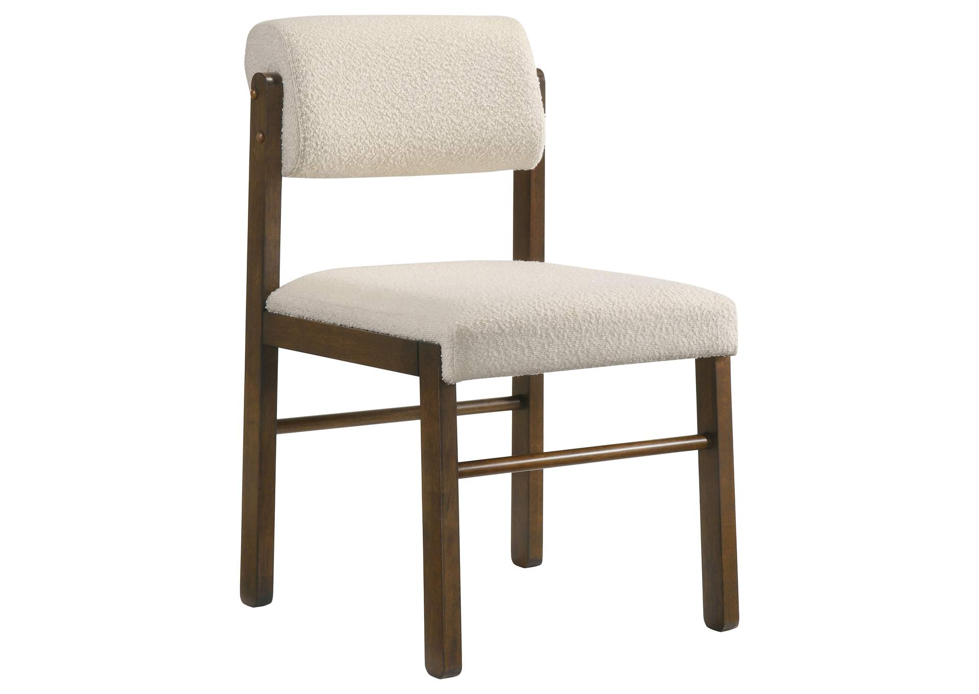 Strouse 5-piece Dining Set Cream and Walnut image 9