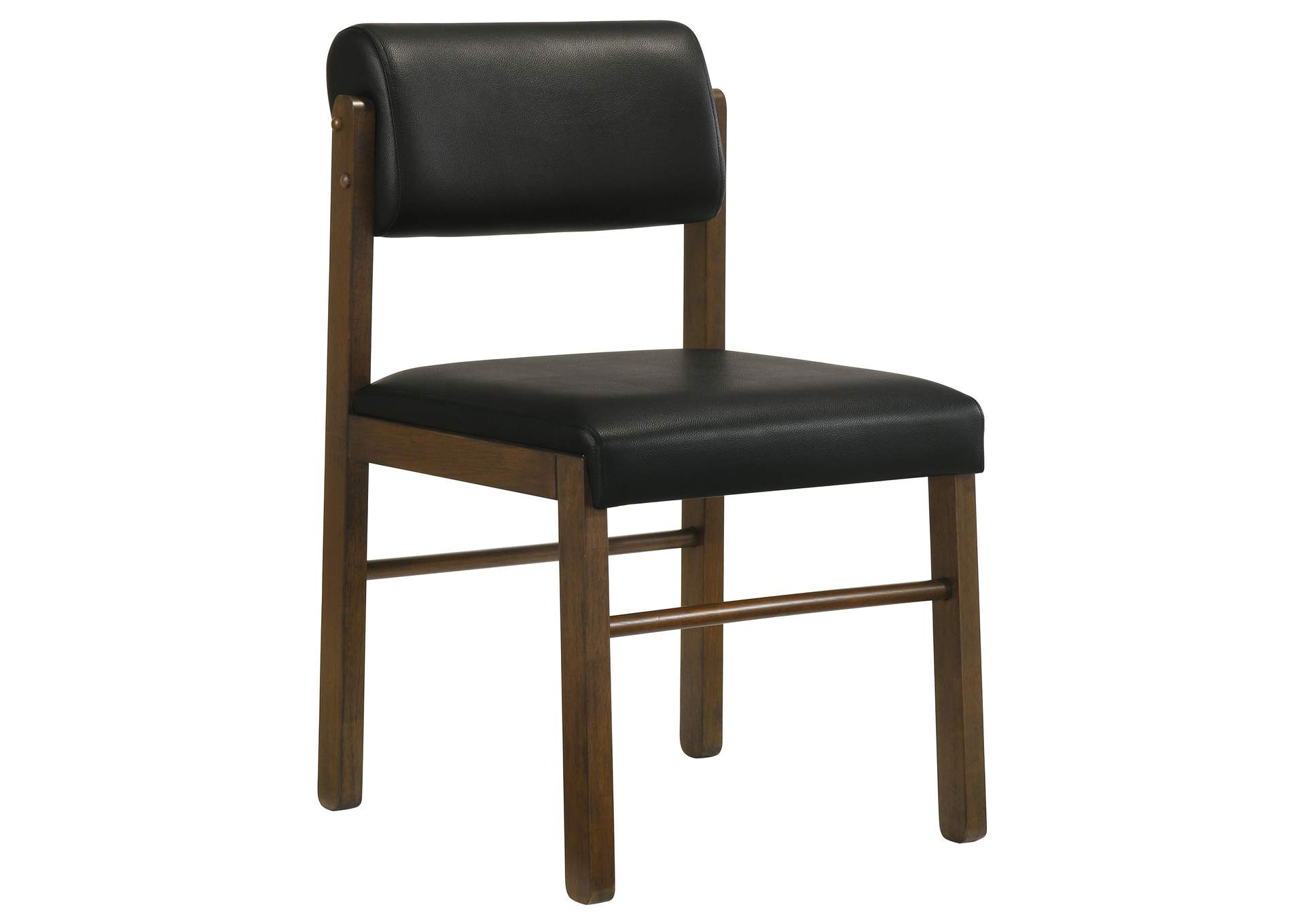 Strouse 5-piece Dining Set Black and Walnut image 9