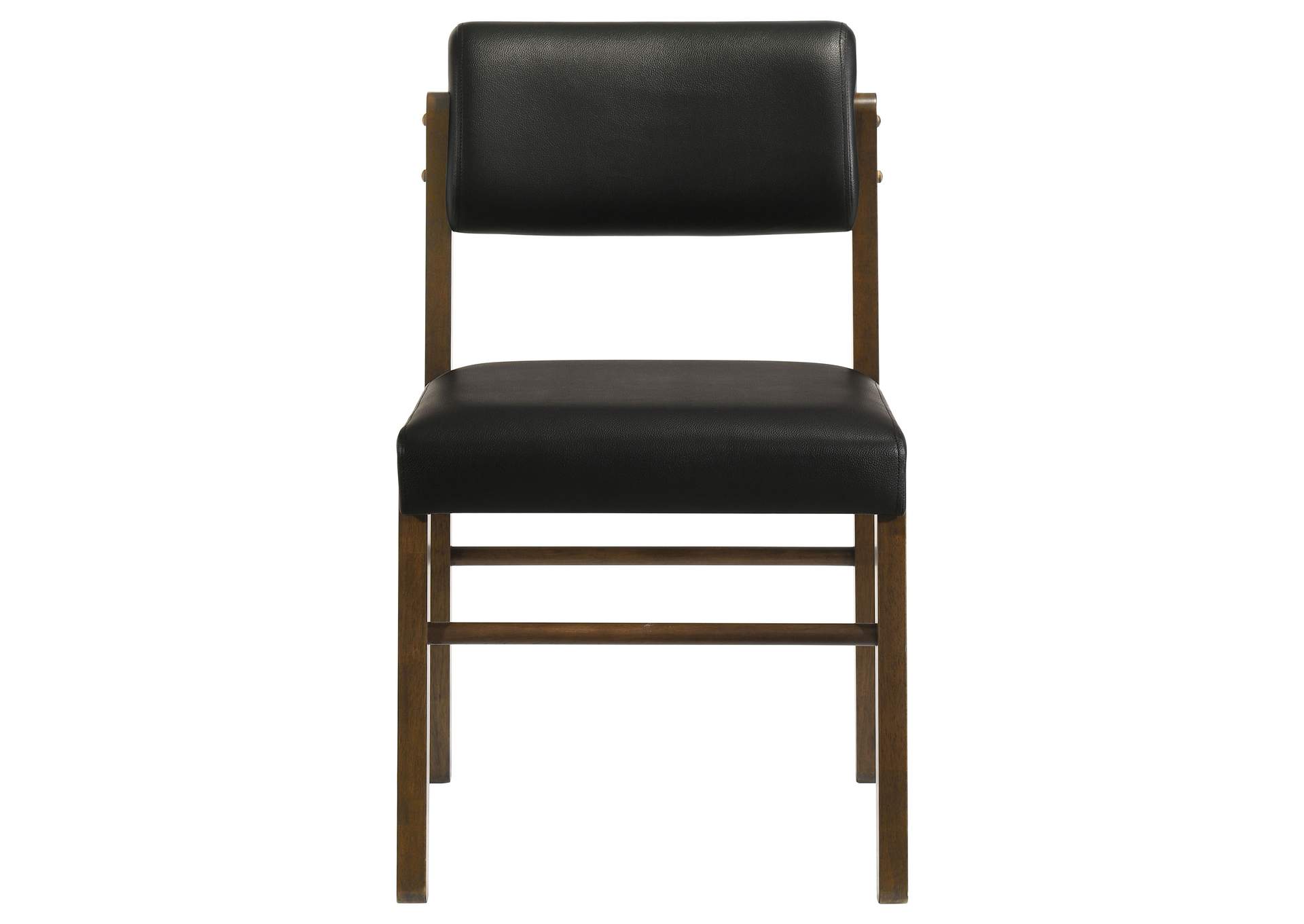 Strouse 5-piece Dining Set Black and Walnut image 10