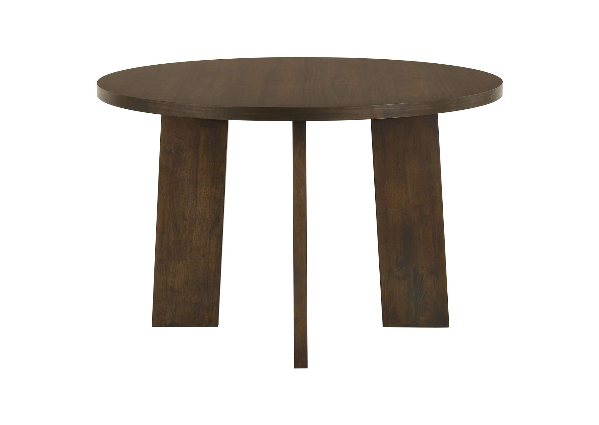 Strouse 5-piece Dining Set Grey and Walnut image 6