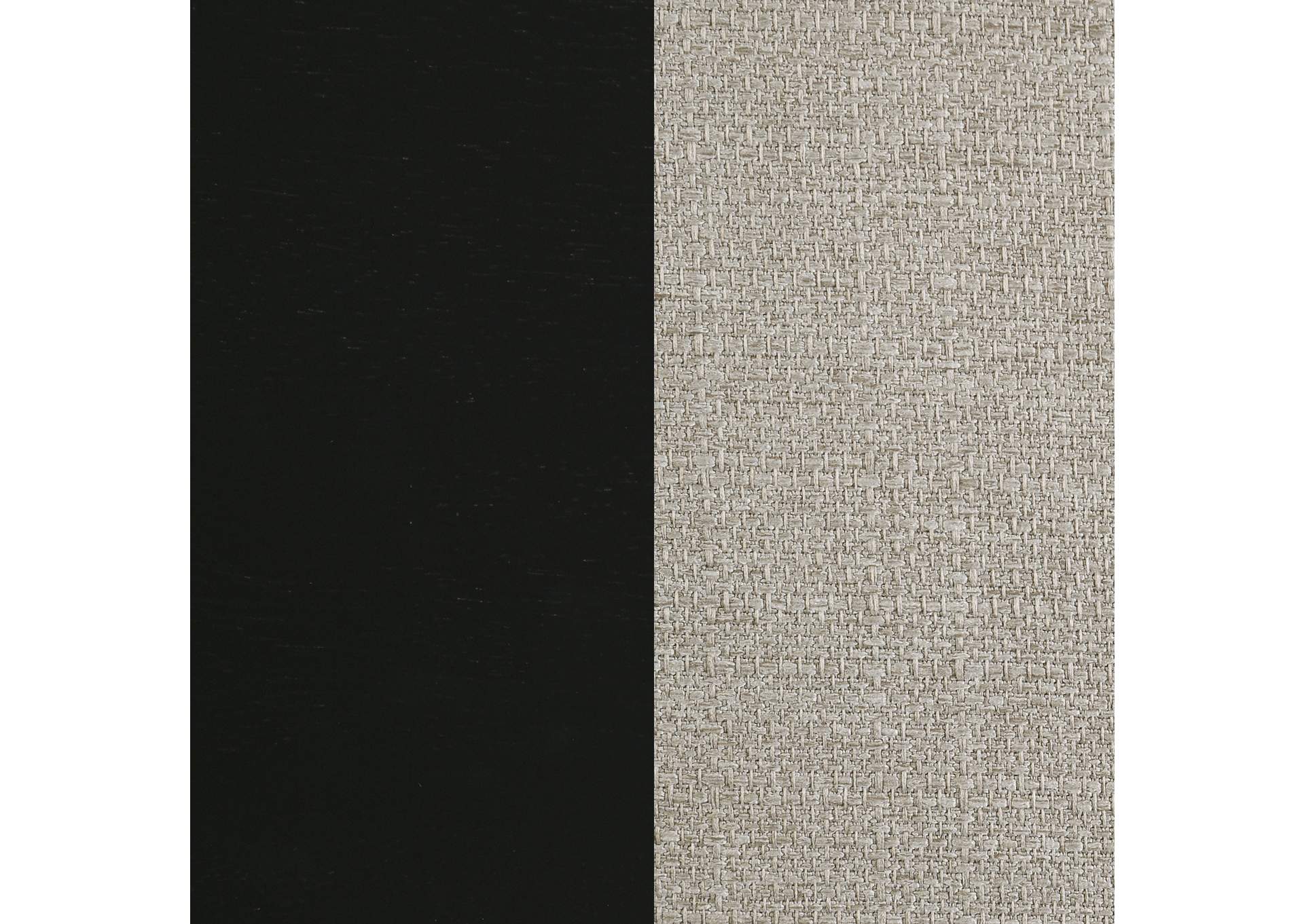 Cullen Dining Side Chair Upholstered Seat Black (Set of 2) image 13