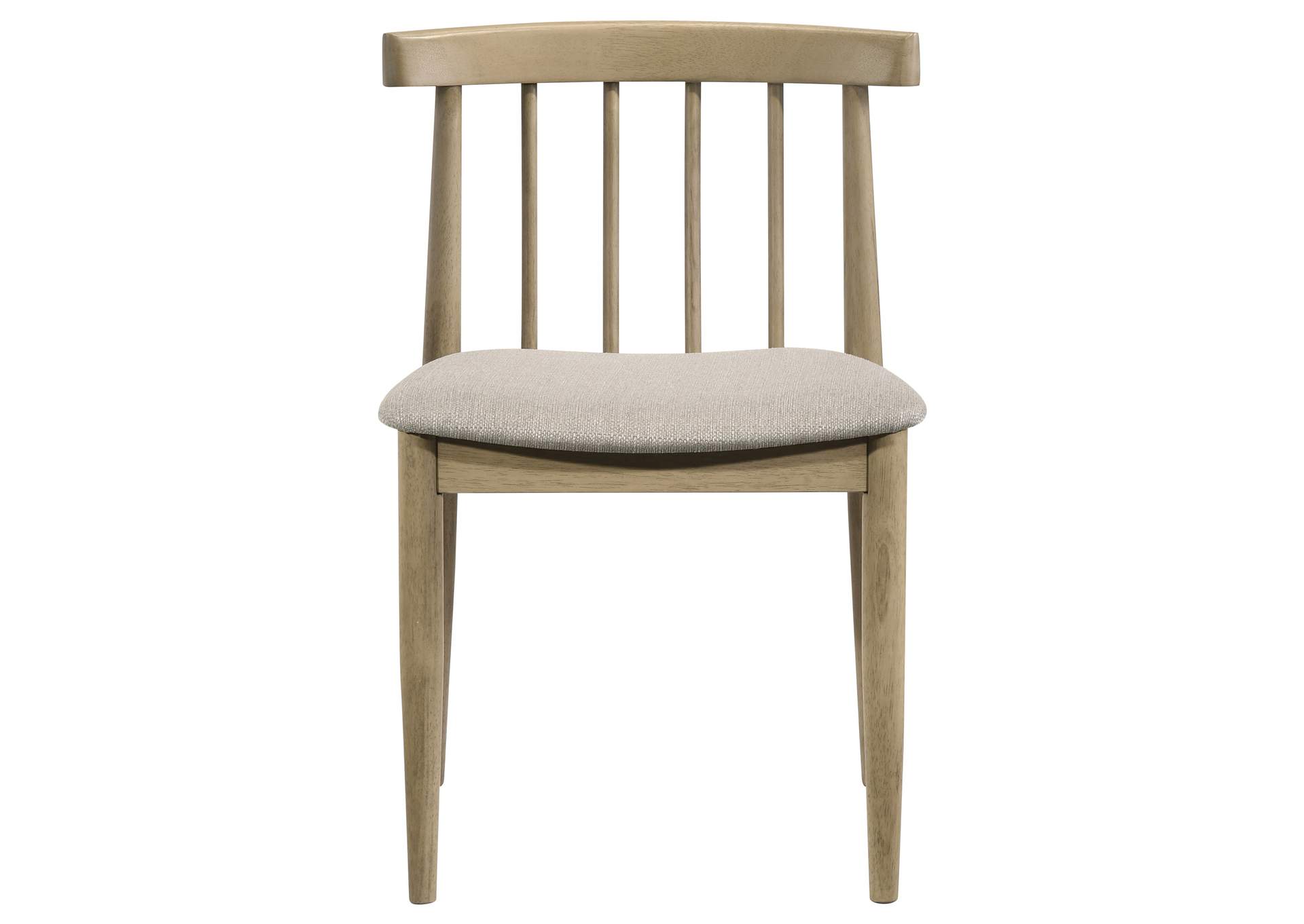 Cullen Dining Side Chair Upholstered Seat Natural Oak (Set of 2) image 5