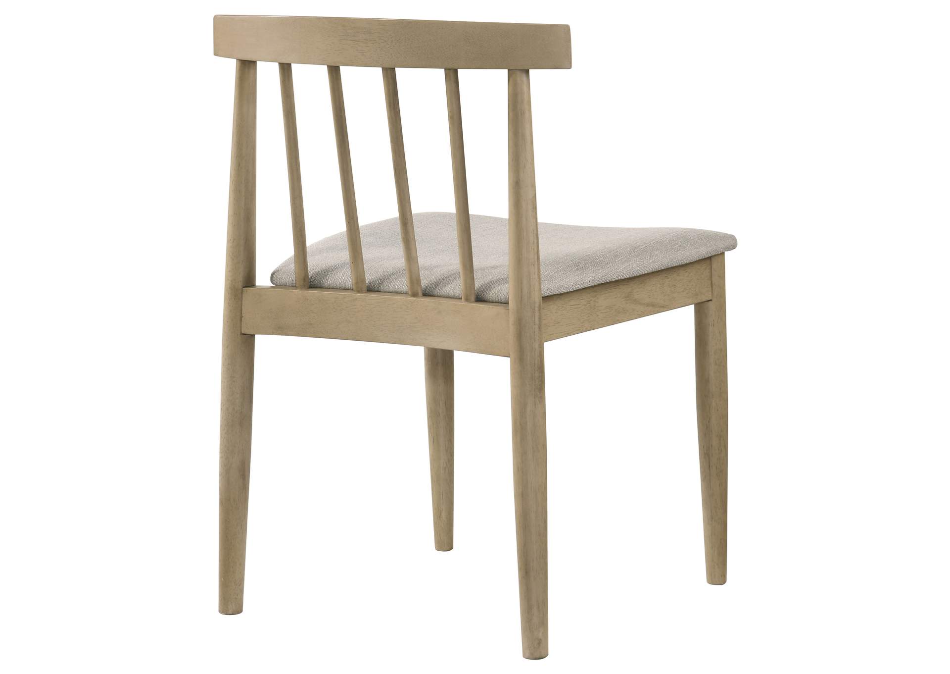 Cullen Dining Side Chair Upholstered Seat Natural Oak (Set of 2) image 9