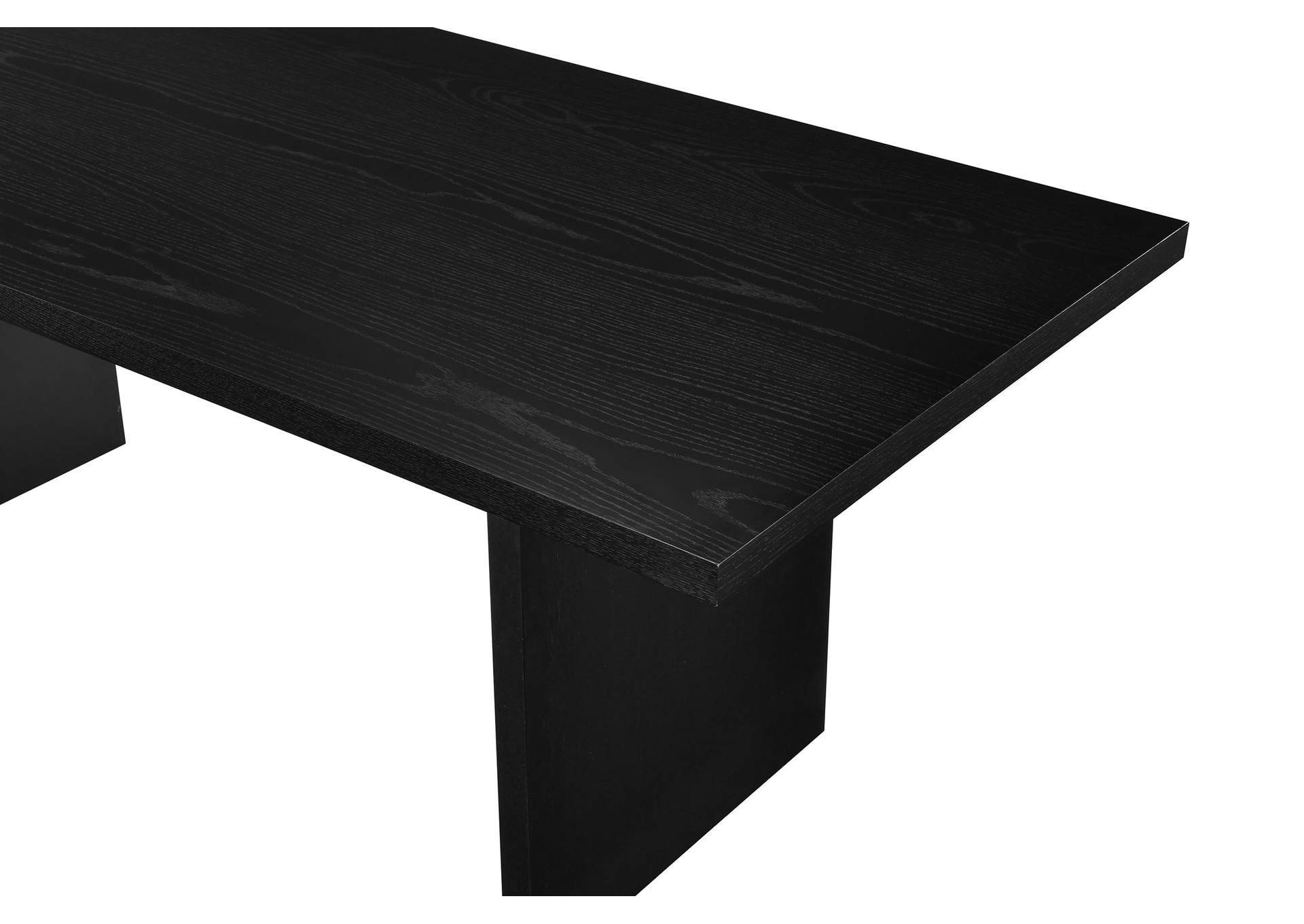 Decker 82-inch Rectangular Wood Dining Table Black image 7
