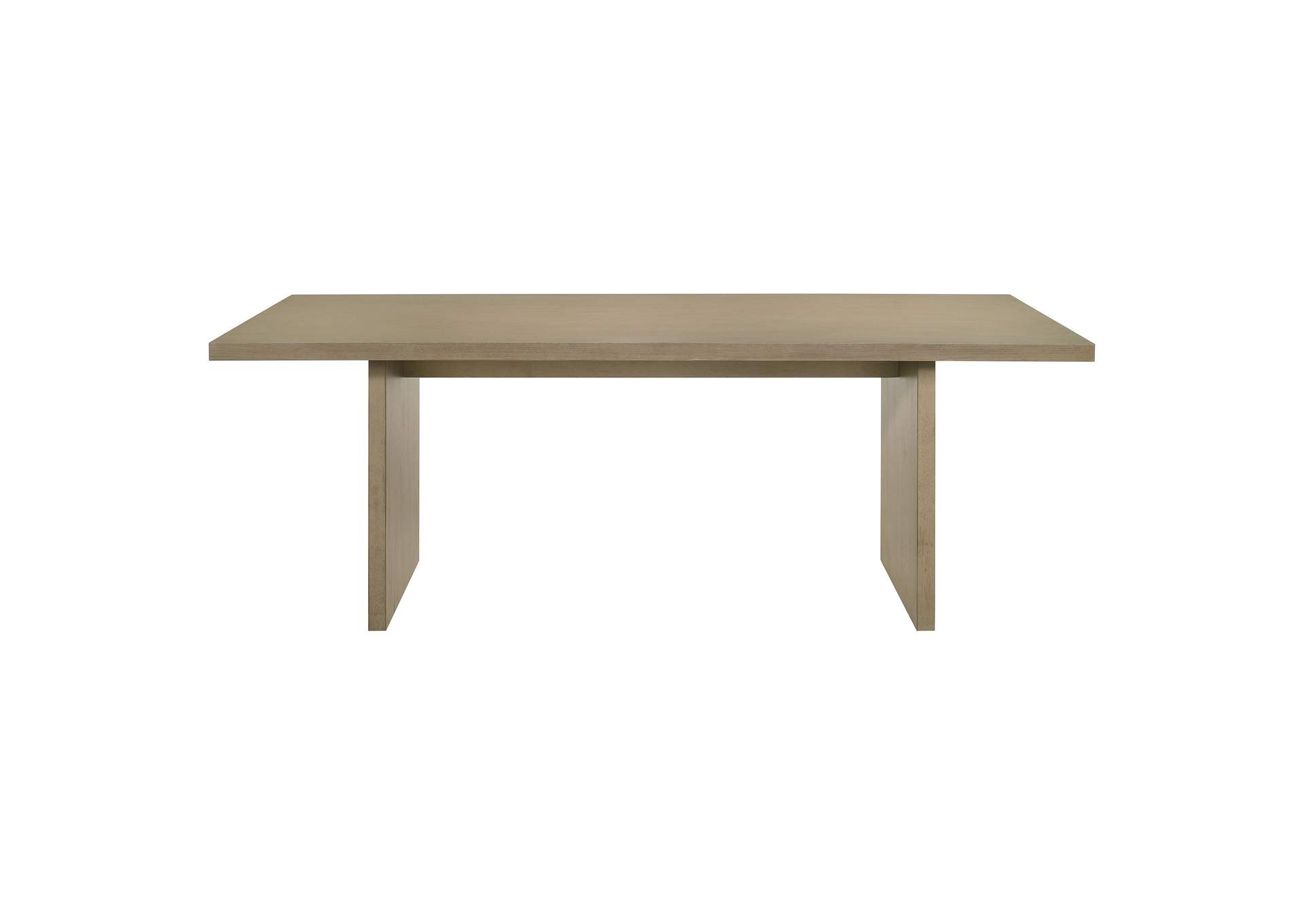 Decker 7-piece 82-inch Rectangular Dining Set Grey and Natural Oak image 5