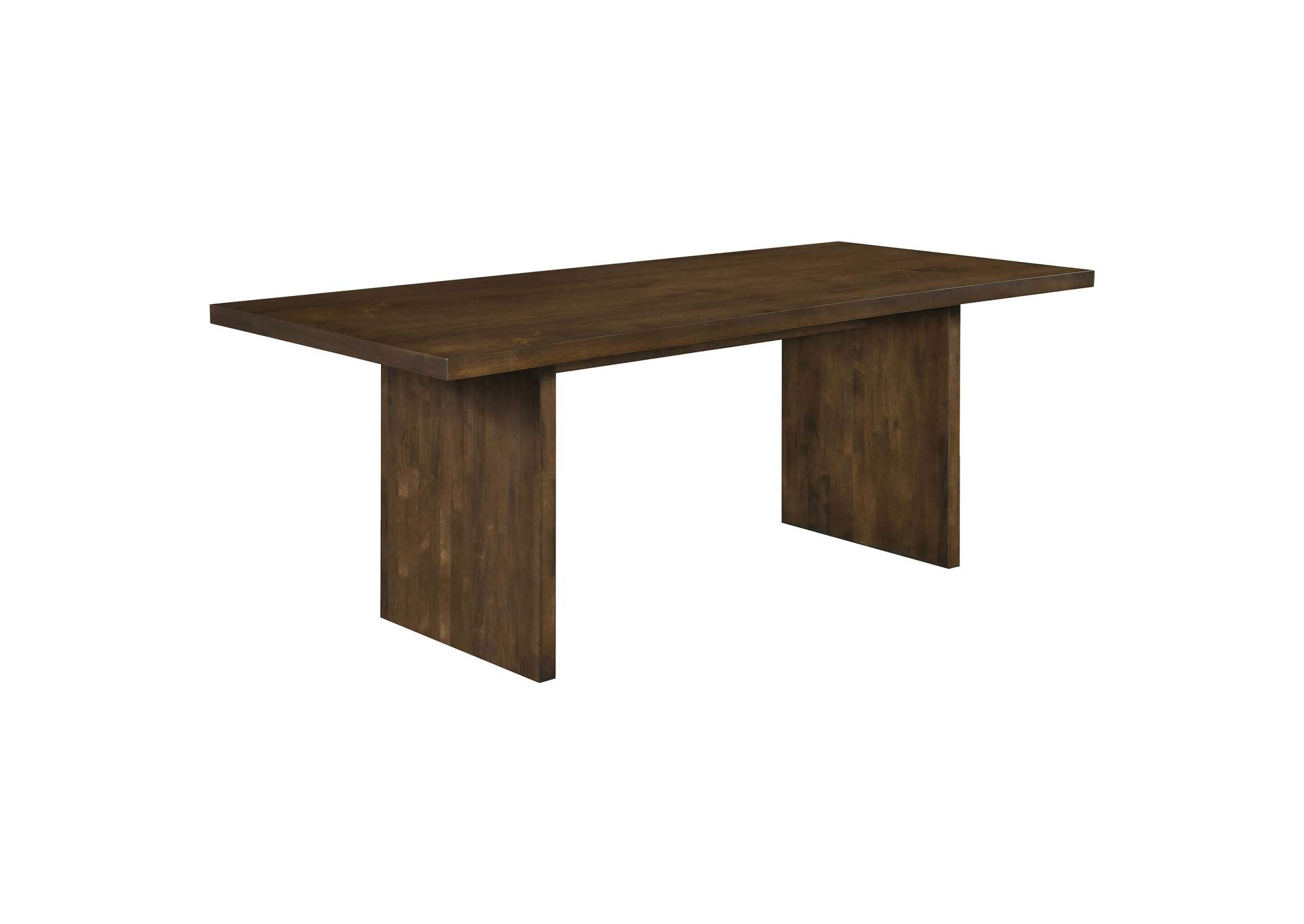 Decker 82-inch Rectangular Wood Dining Table Dark Walnut image 1