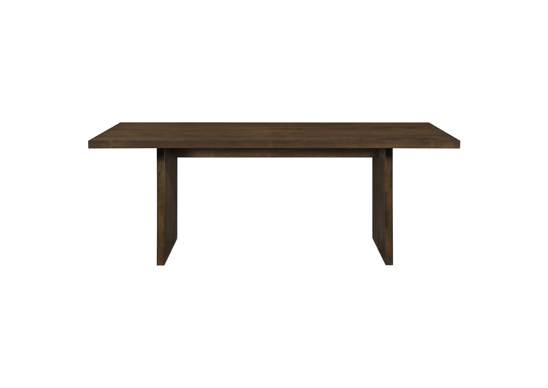 Decker 82-inch Rectangular Wood Dining Table Dark Walnut image 3