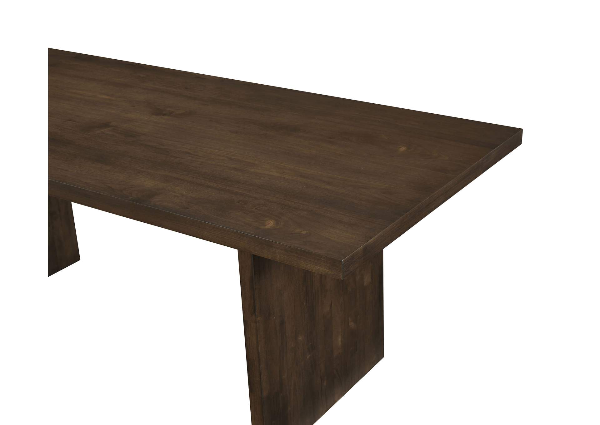 Decker 82-inch Rectangular Wood Dining Table Dark Walnut image 7