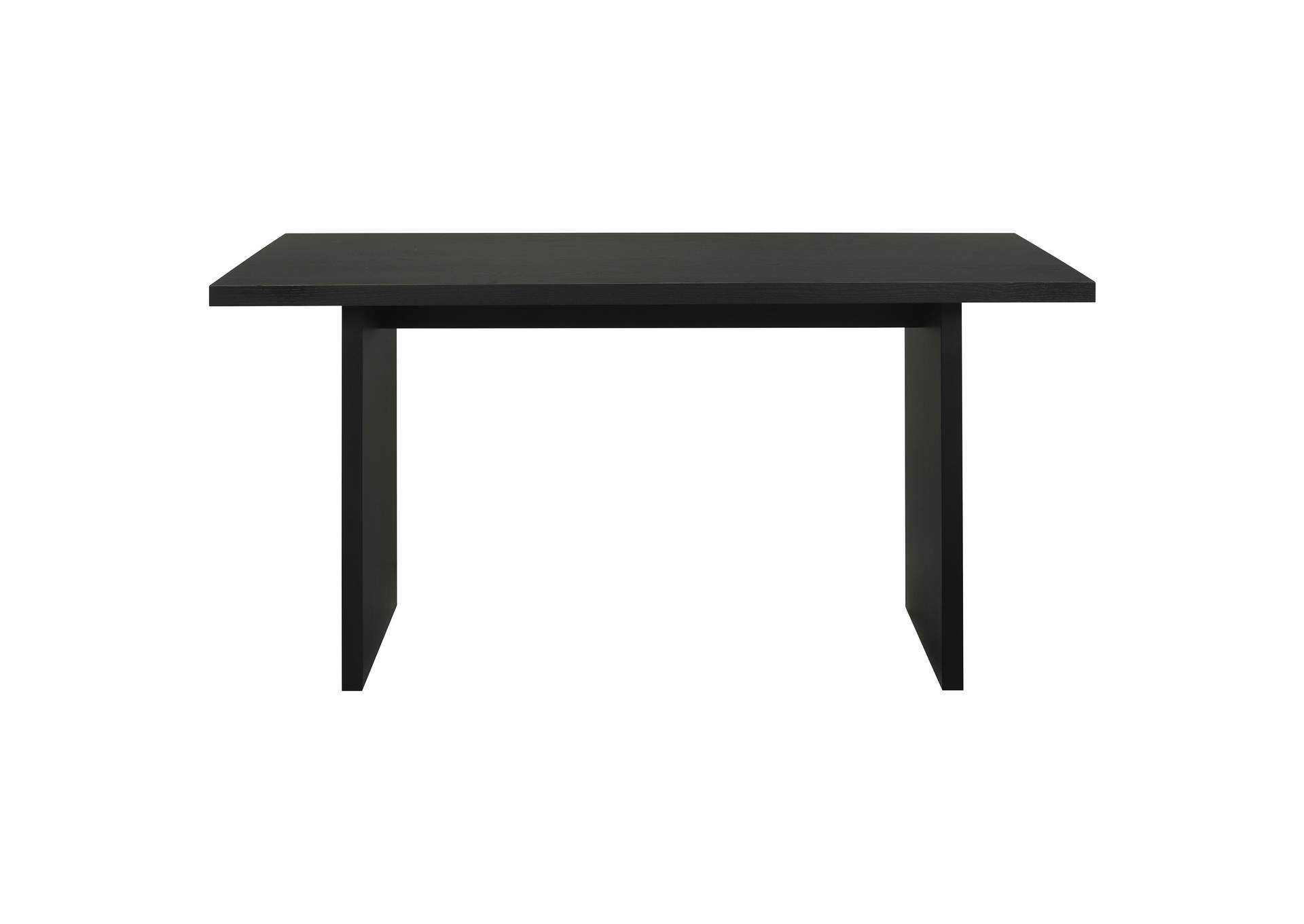Decker 70-inch Rectangular Wood Counter Height Dining Table Black image 4