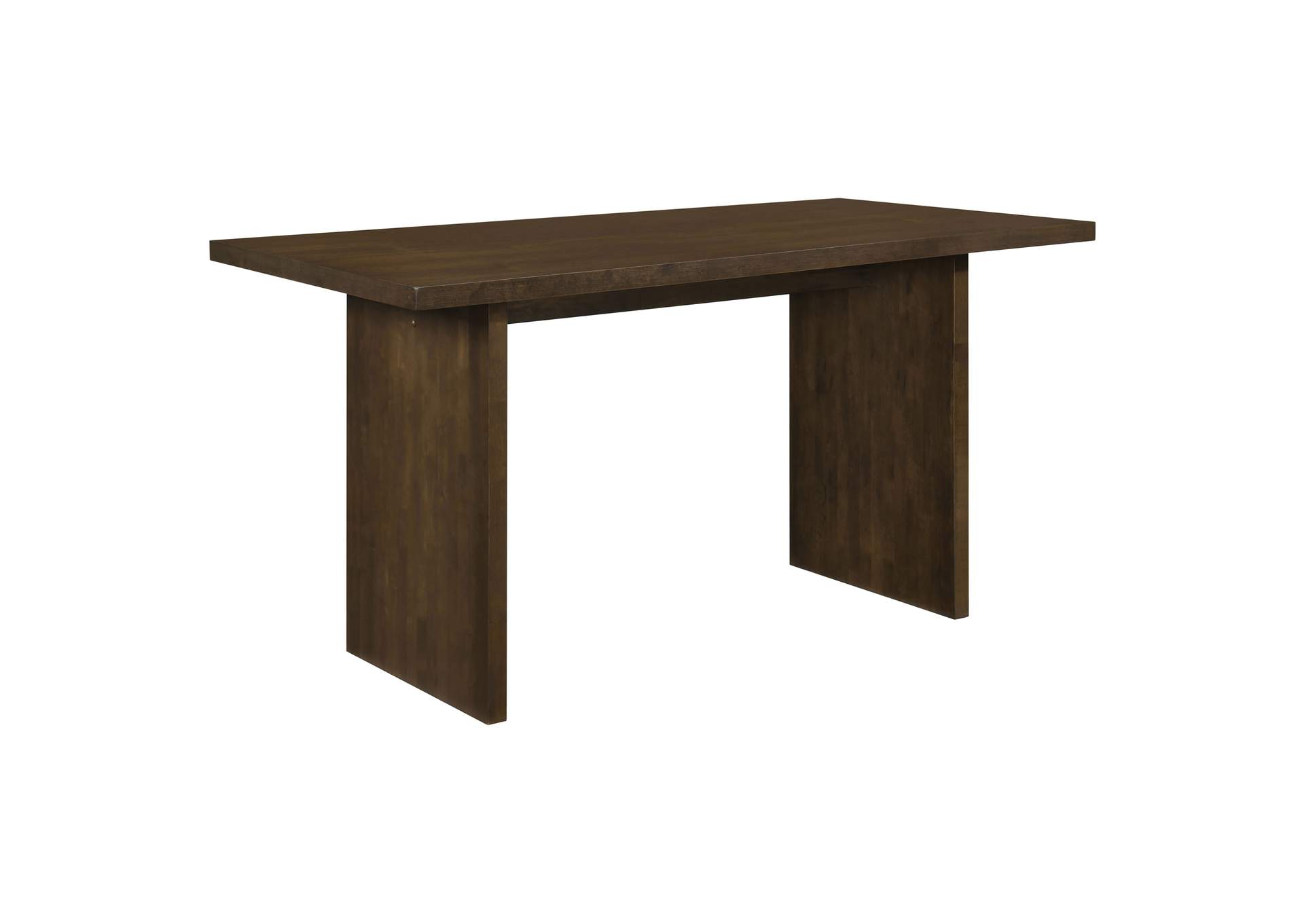 Decker 70-inch Rectangular Wood Counter Height Dining Table Dark Walnut image 1
