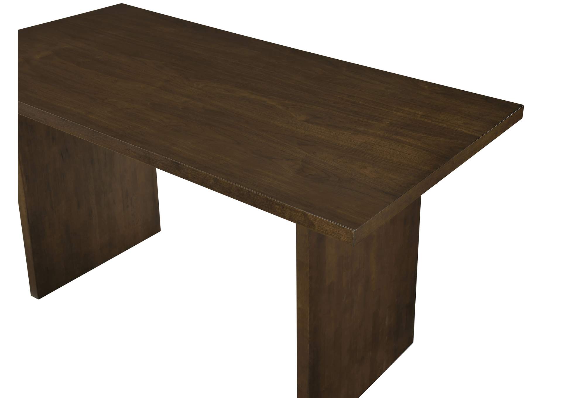 Decker 70-inch Rectangular Wood Counter Height Dining Table Dark Walnut image 7