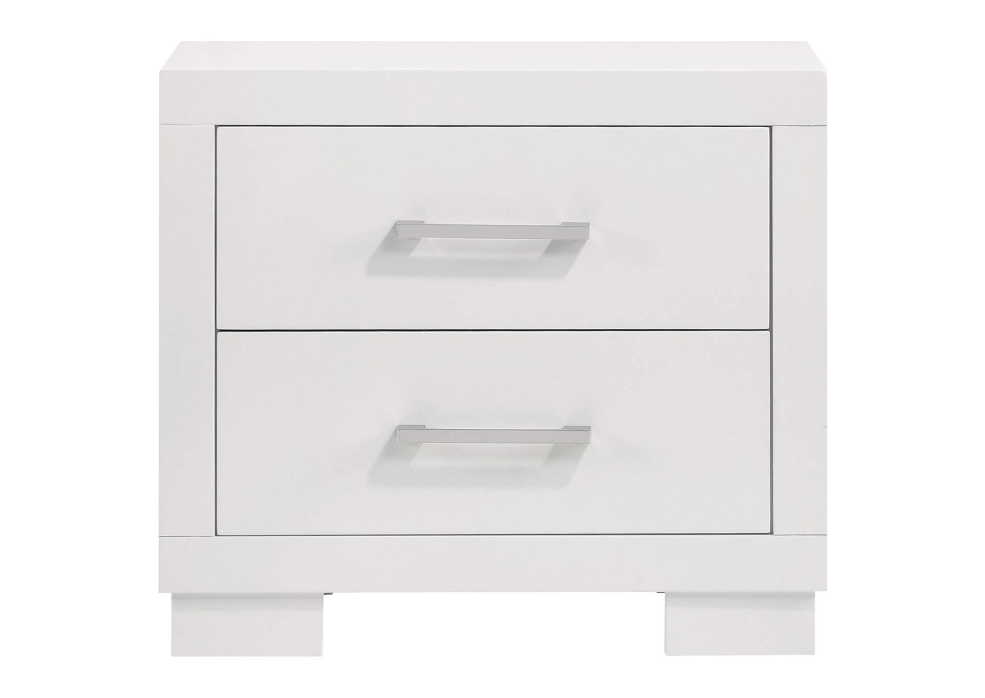 Jessica 5-piece Queen LED Bedroom Set Cream White