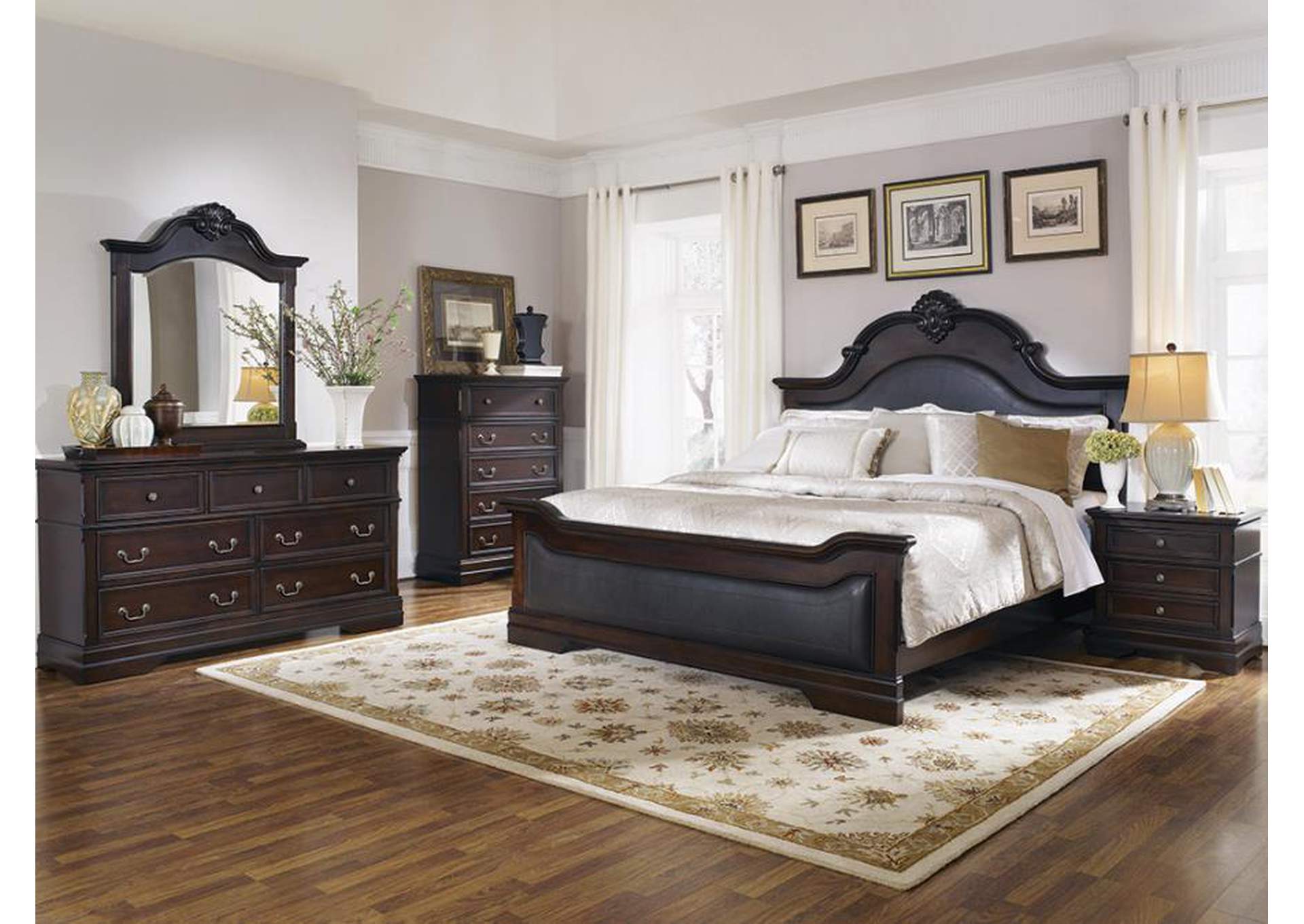 EASTERN KING BED 3 PC SET