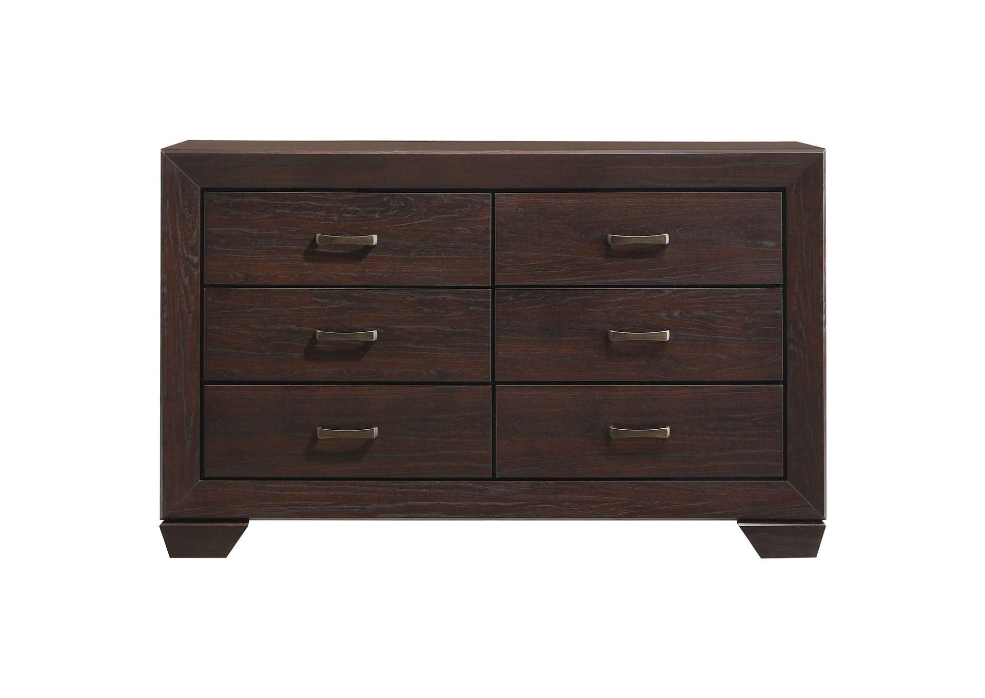 Kauffman 4-piece Queen Bedroom Set Dark Cocoa