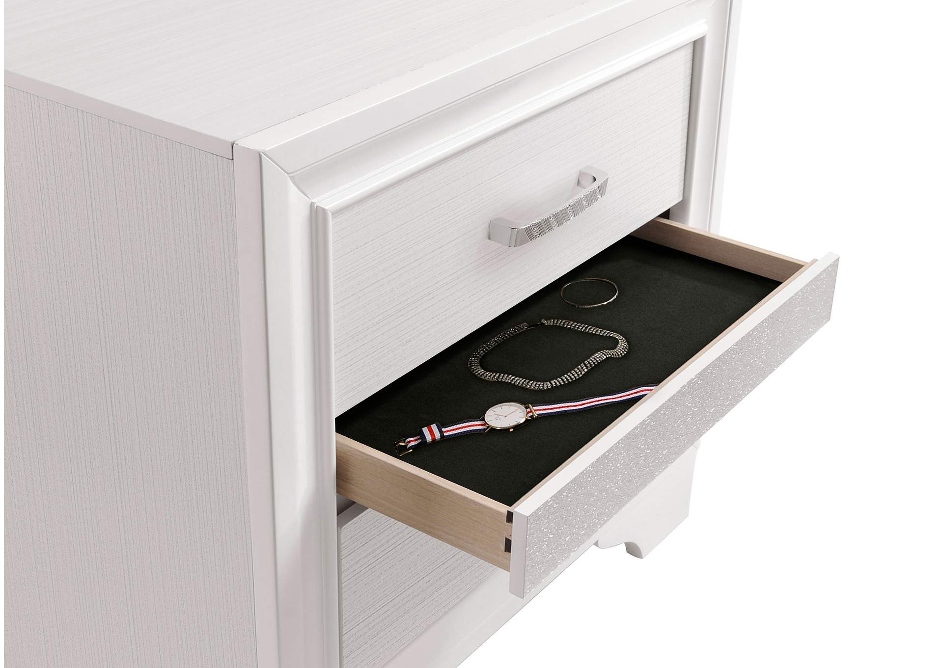 Miranda 4-piece Queen Bedroom Set White