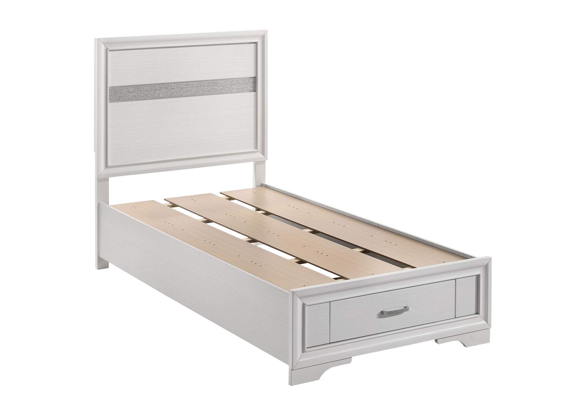 Miranda 4-piece Twin Bedroom Set White