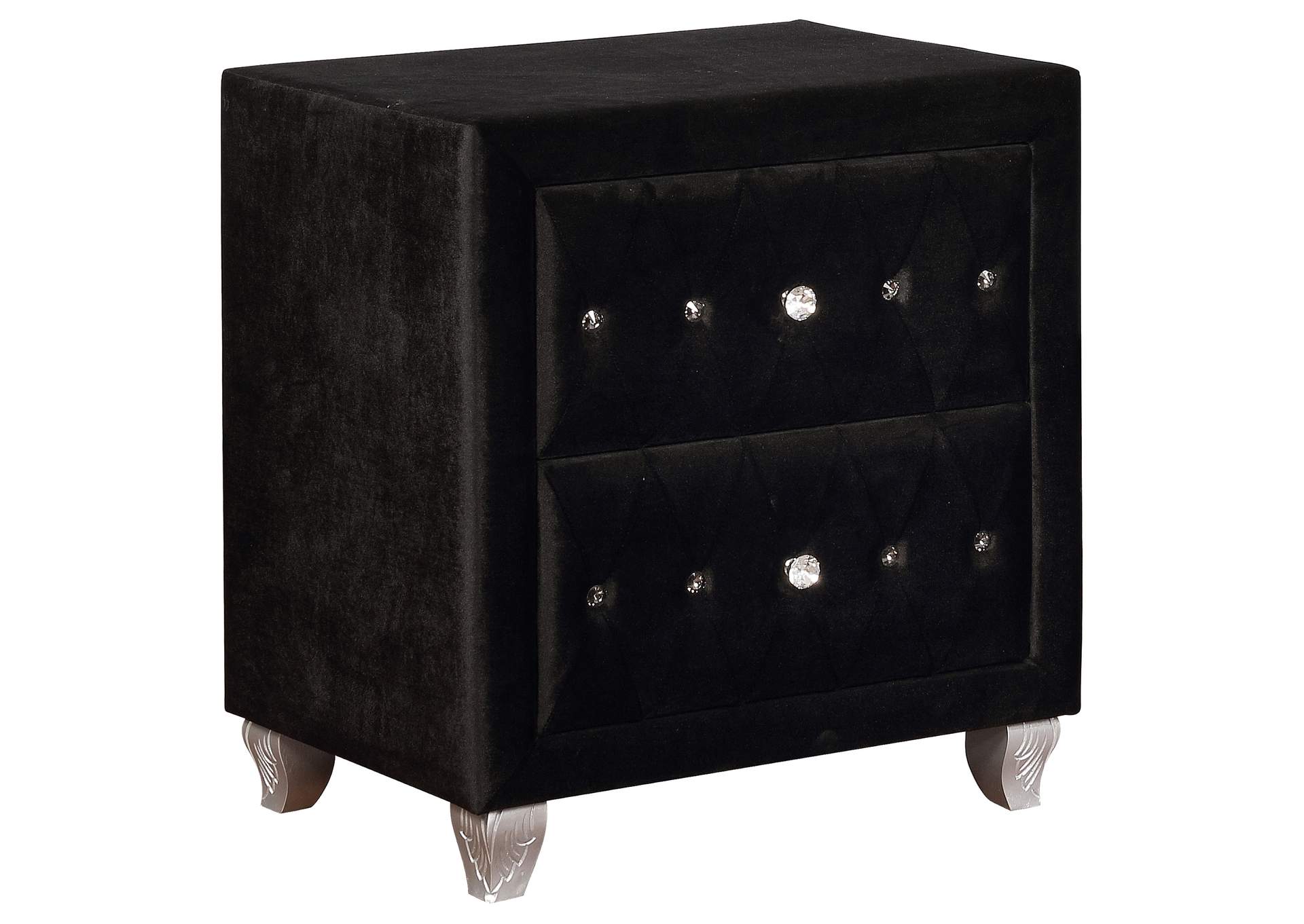 Deanna 4-piece Queen Bedroom Set Black