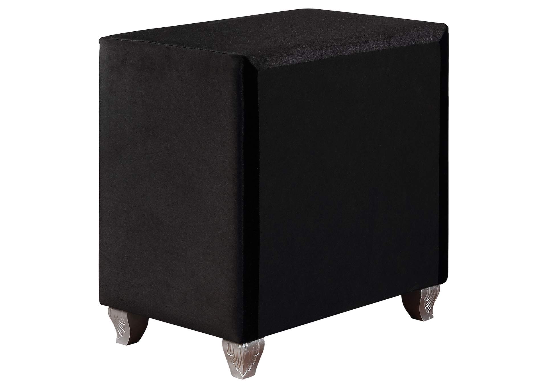 Deanna 4-piece Queen Bedroom Set Black