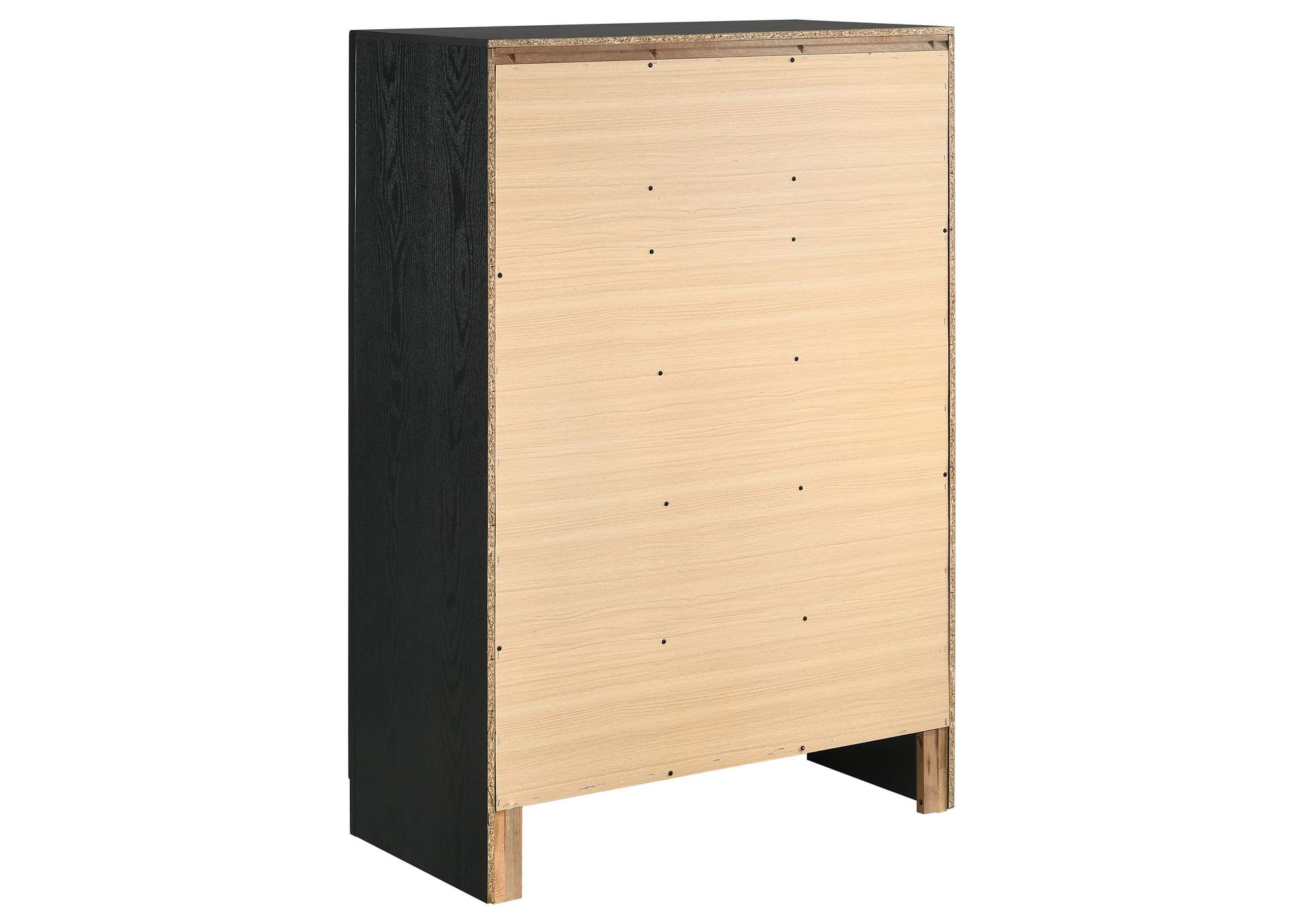 Miranda 5-piece Full Storage Bedroom Set Black