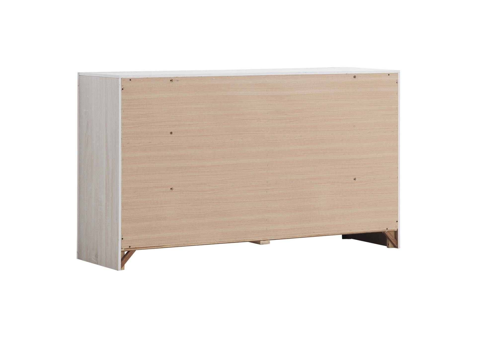 Brantford 5-piece Queen Bedroom Set Coastal White