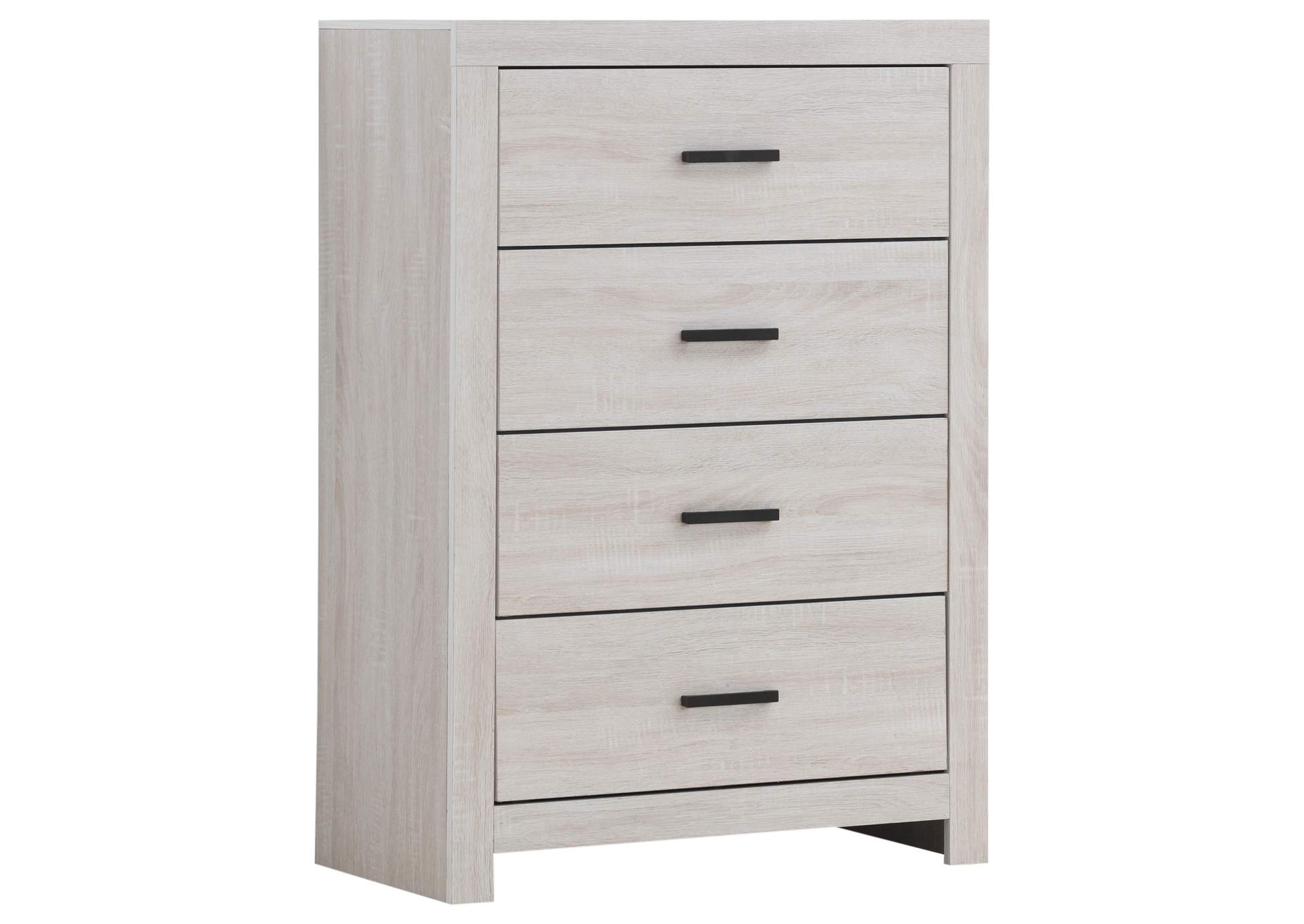 Brantford 4-drawer Bedroom Chest Coastal White