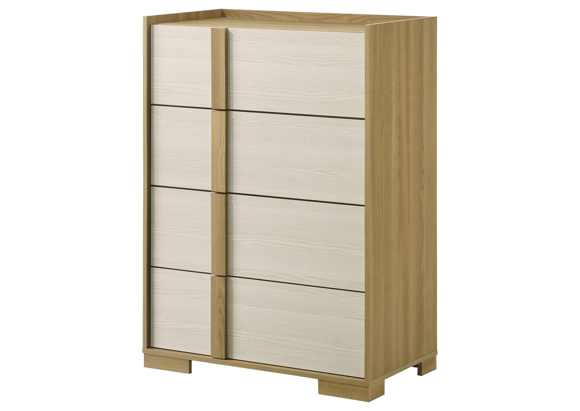 Hyland 4-drawer Chest of Drawers Natural image 5