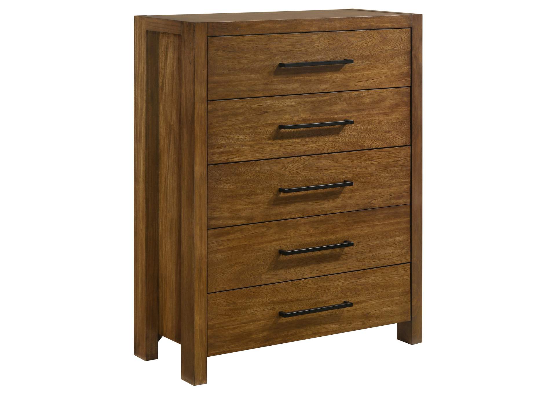 Adderley 5-piece Queen Bedroom Set Warm Brown image 3