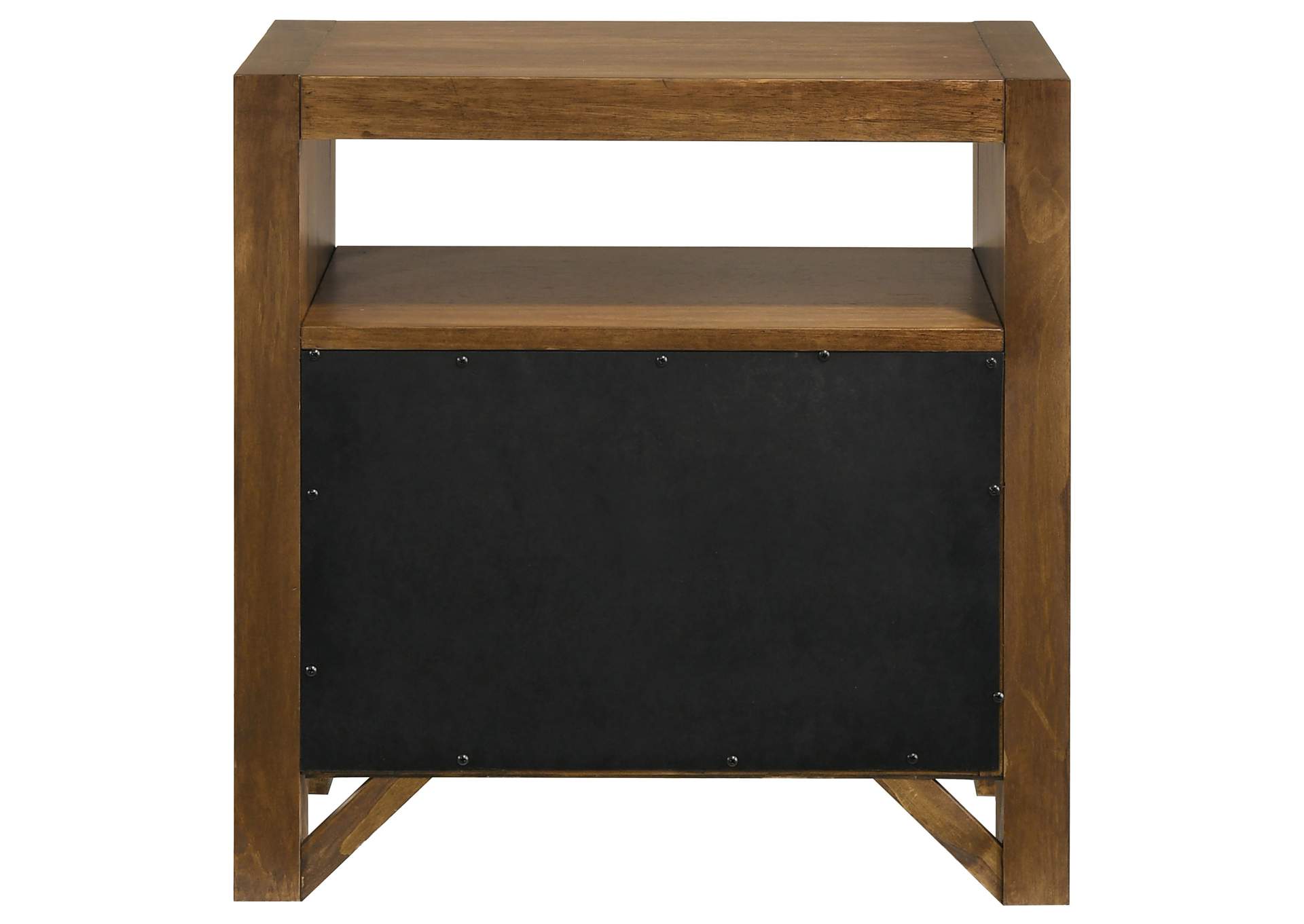 Adderley 2-drawer Nightstand Bedside Table Warm Brown image 8
