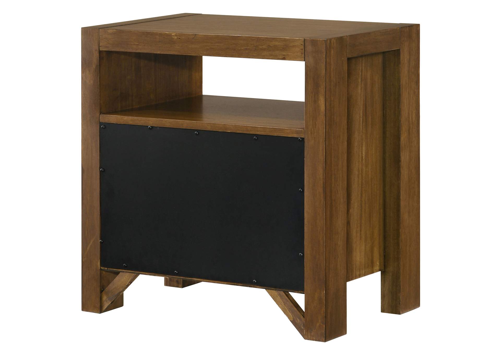 Adderley 2-drawer Nightstand Bedside Table Warm Brown image 9