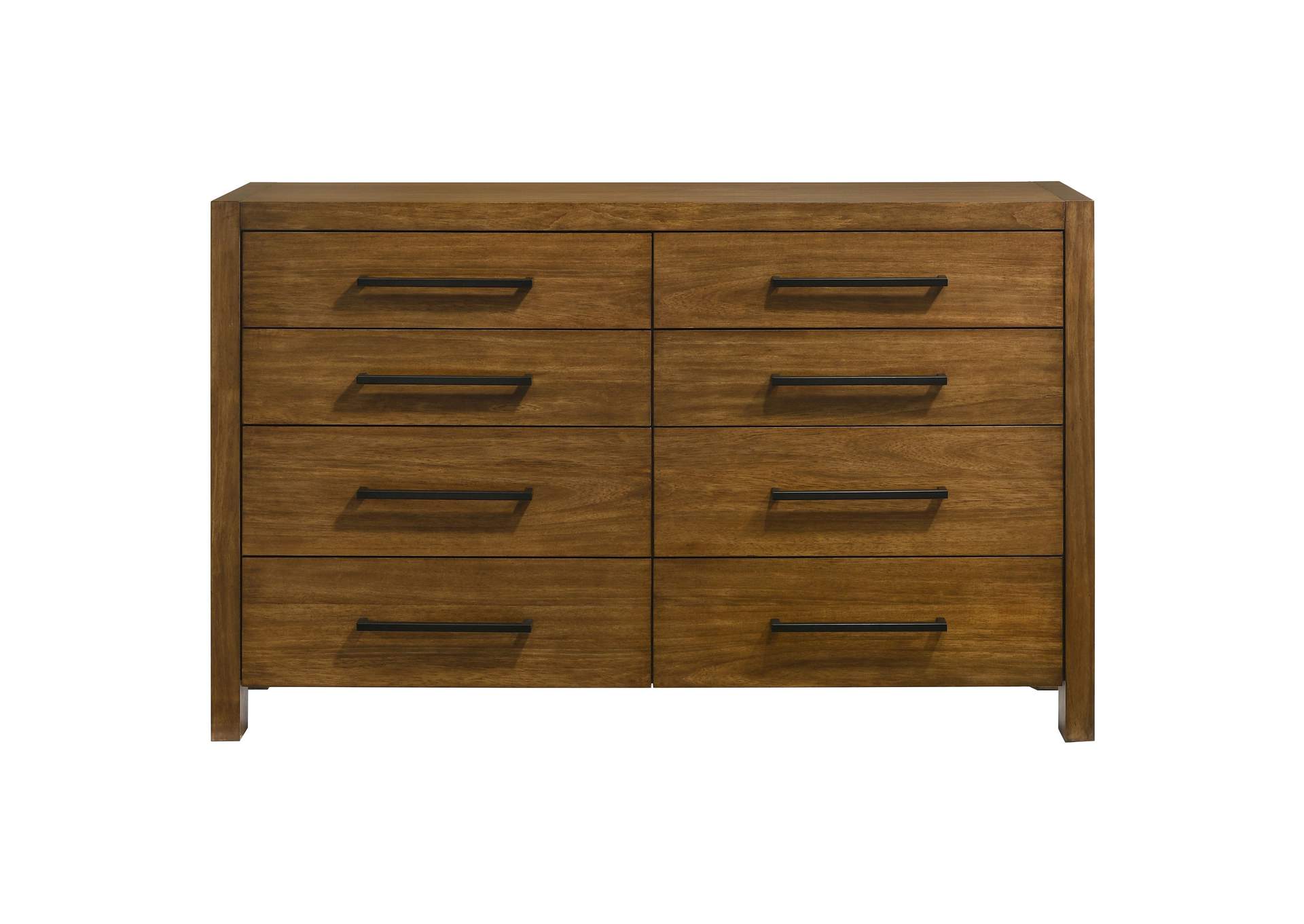 Adderley 8-drawer Bedroom Dresser Cabinet Warm Brown image 4