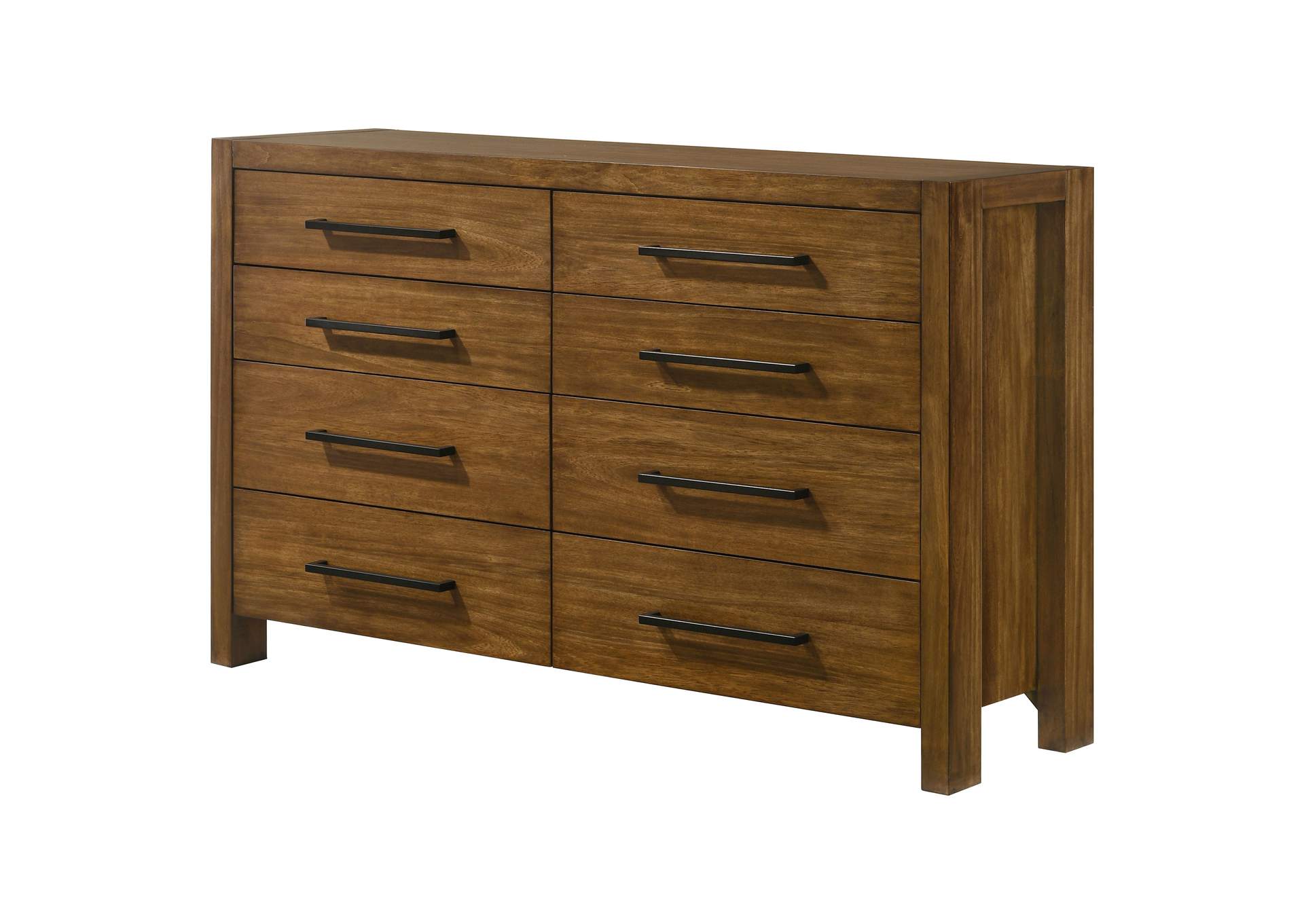 Adderley 8-drawer Bedroom Dresser Cabinet Warm Brown image 5