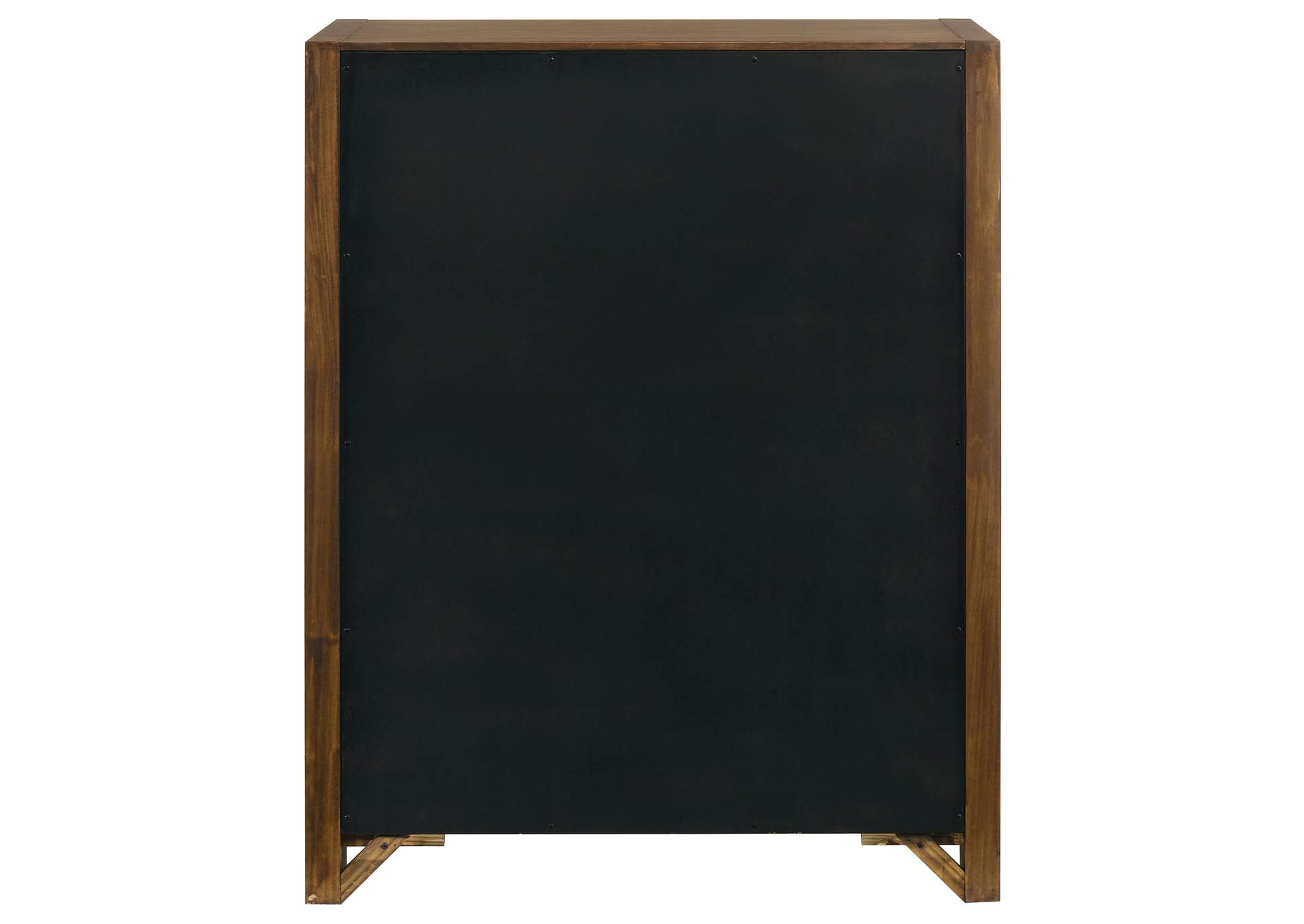 Adderley 5-drawer Bedroom Chest of Drawers Warm Brown image 8