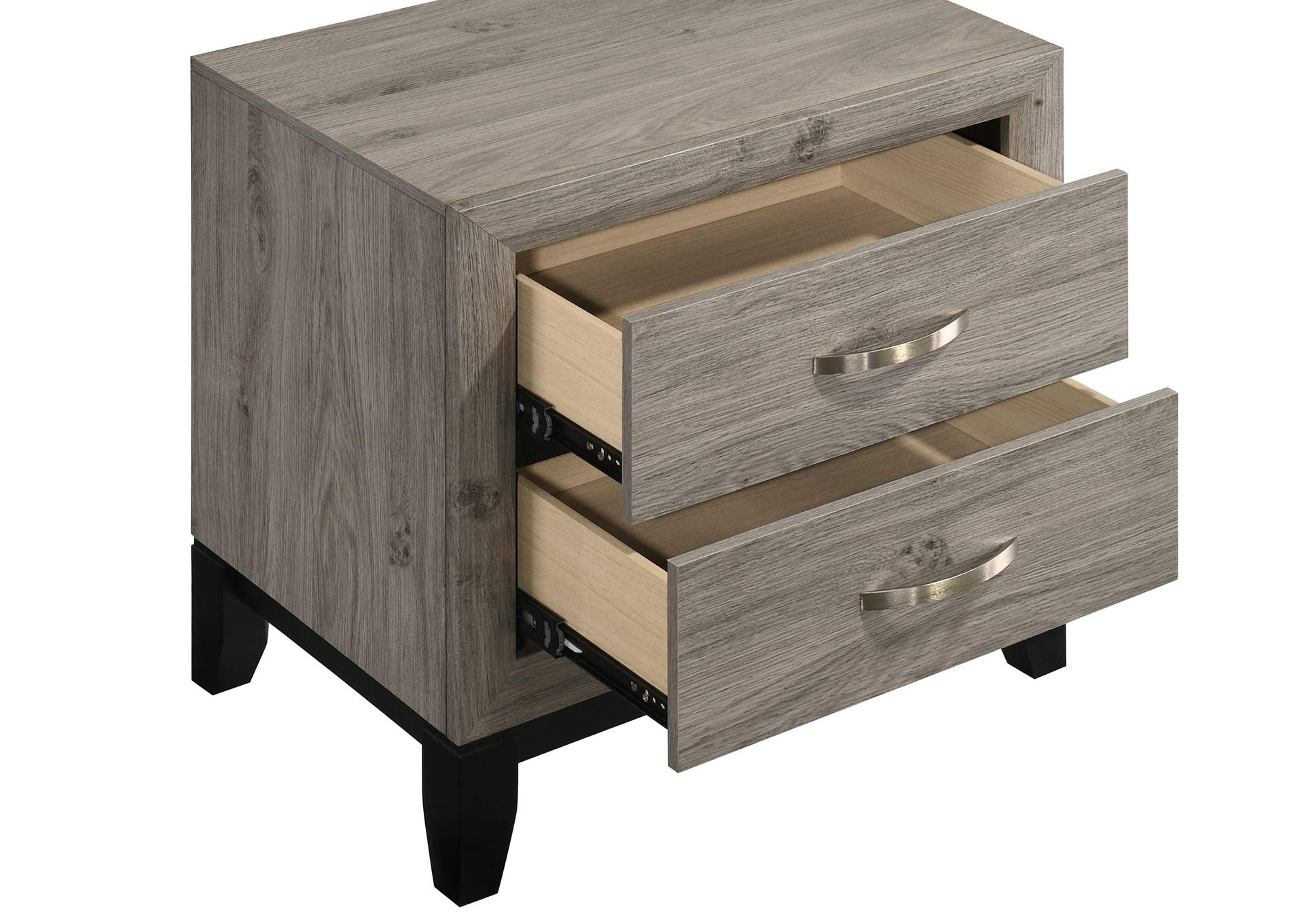 Valen Four-piece Eastern King Bedroom Set Light Taupe image 11