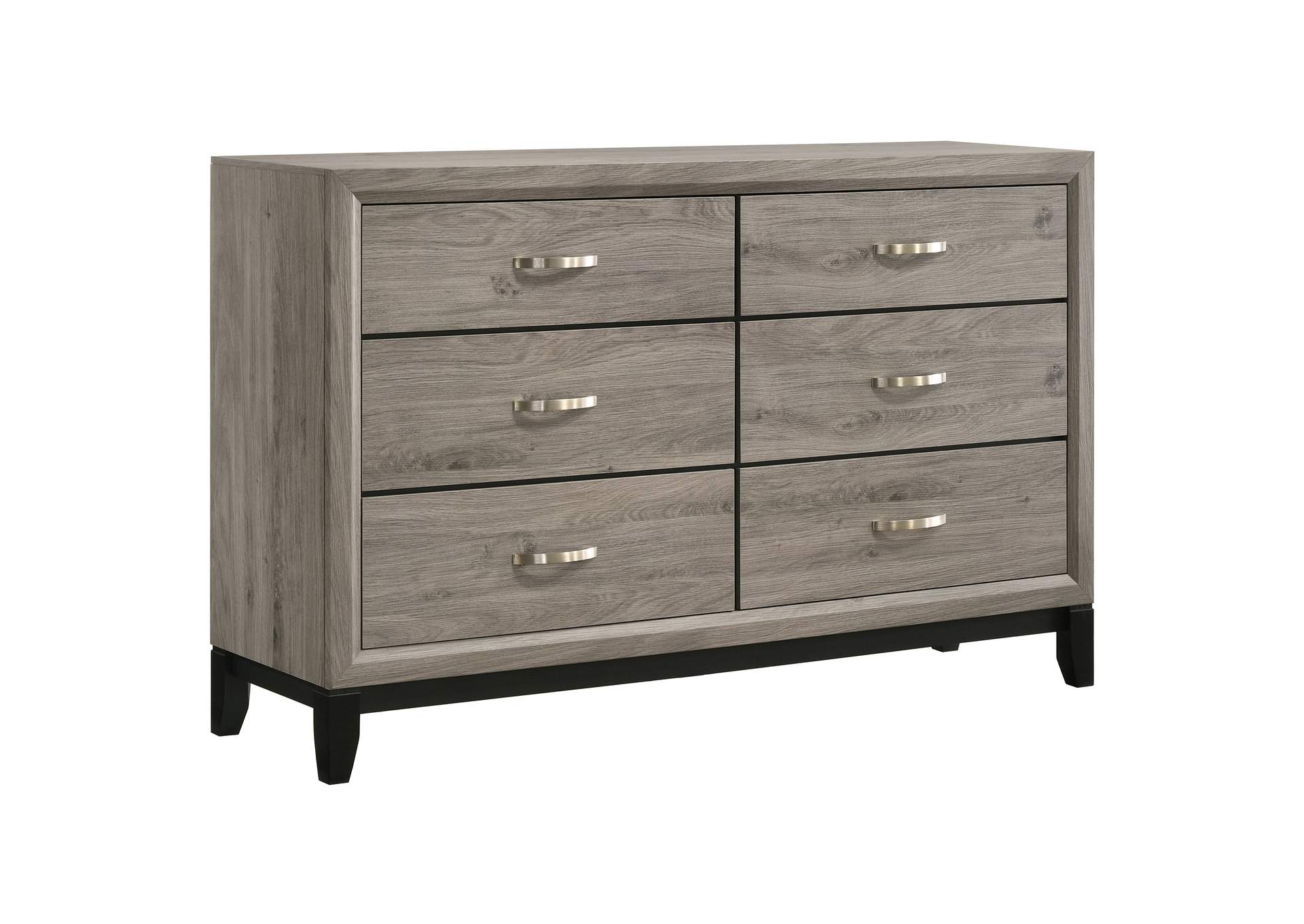Valen Five-piece California King Bedroom Set Light Taupe image 16